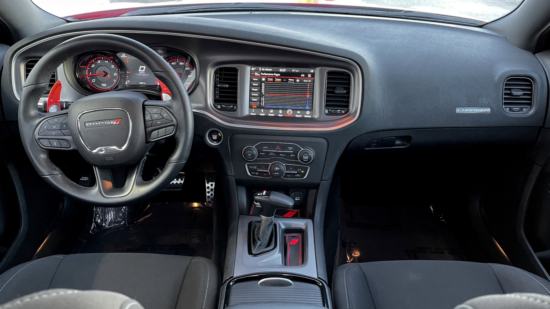 Used 2021 Dodge CHARGER GT BLACKTOP 3.6L / 8-SPD AUTO / ALPINE / PARK ASST / REARVIEW for sale $36,995 at Formula Imports in Charlotte NC 28227 48
