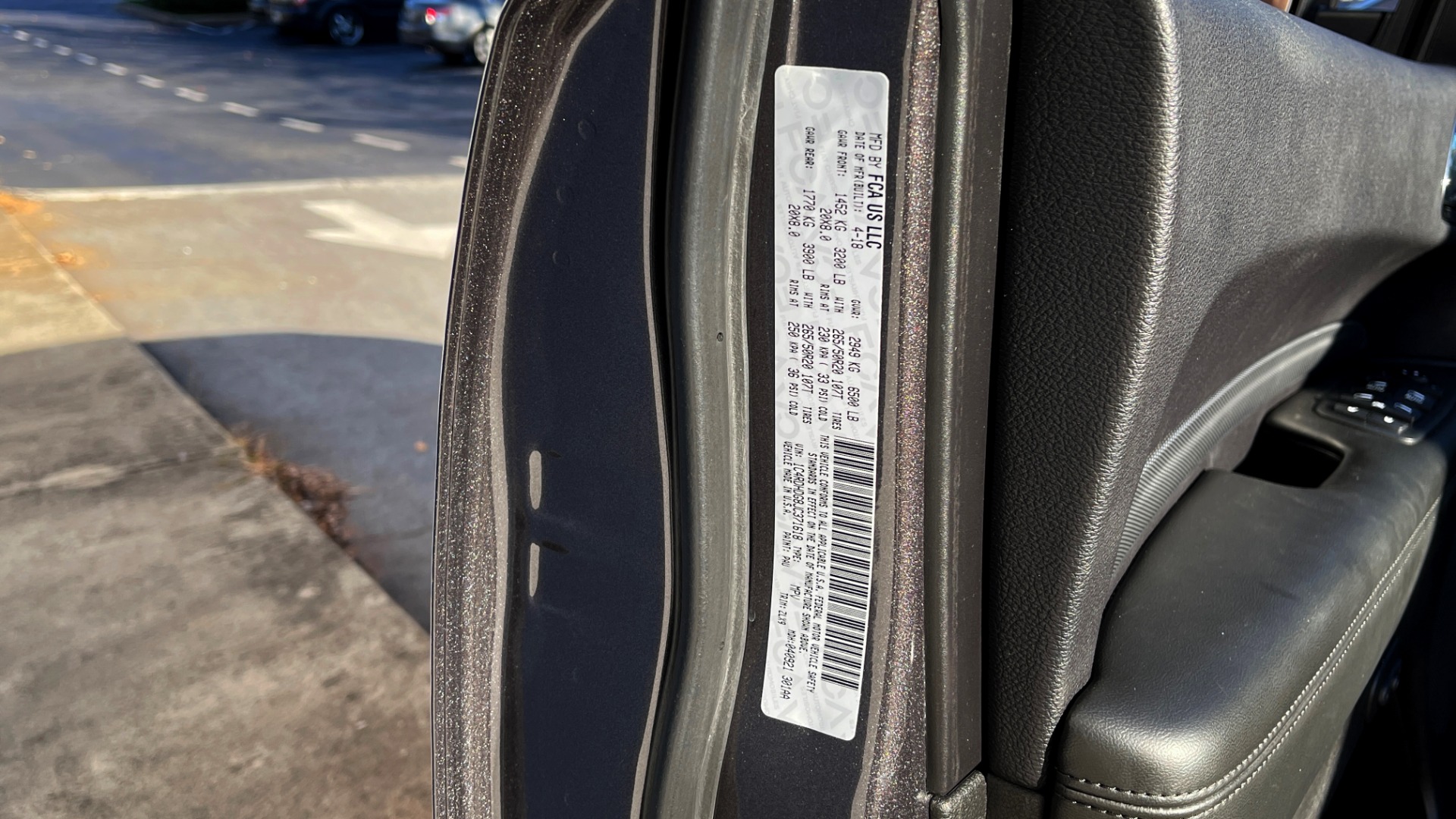 Used 2018 Dodge DURANGO GT RWD / 3.6L V6 / 8-SPD AUTO / APPLE CARPLAY / REARVIEW for sale $36,599 at Formula Imports in Charlotte NC 28227 72