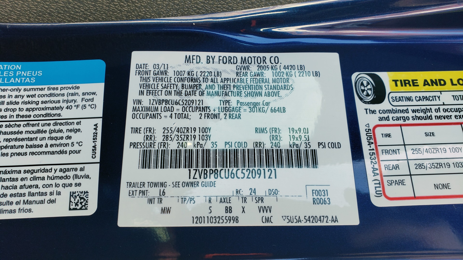Used 2012 Ford MUSTANG BOSS 302 COUPE / 5.0L / 6-SPD MAN / RECARO SEATS / 3.73 GEARS for sale Sold at Formula Imports in Charlotte NC 28227 88