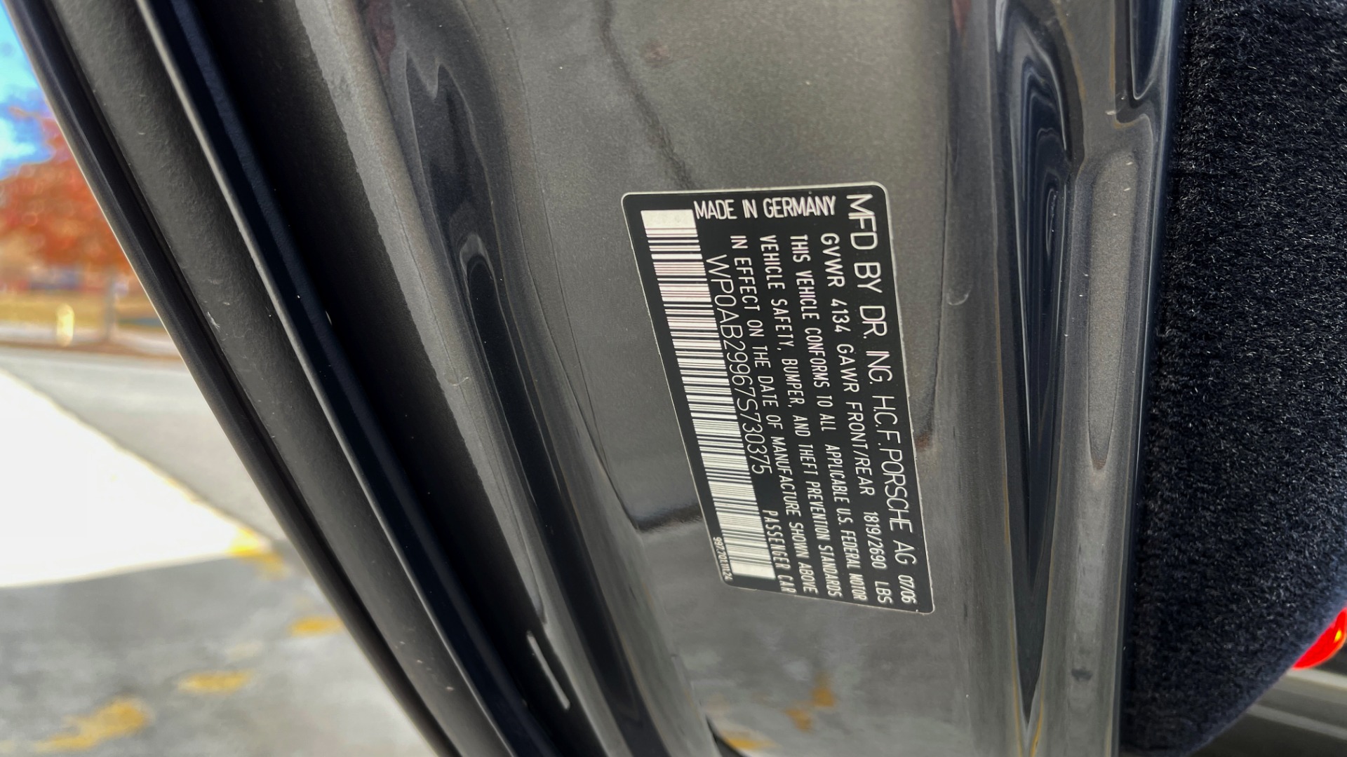 Used 2007 Porsche 911 CARRERA 4S / 3.8L H6 / 6-SPD MANUAL / HTD STS / SPORT CHRONO / BODY KIT for sale Sold at Formula Imports in Charlotte NC 28227 70