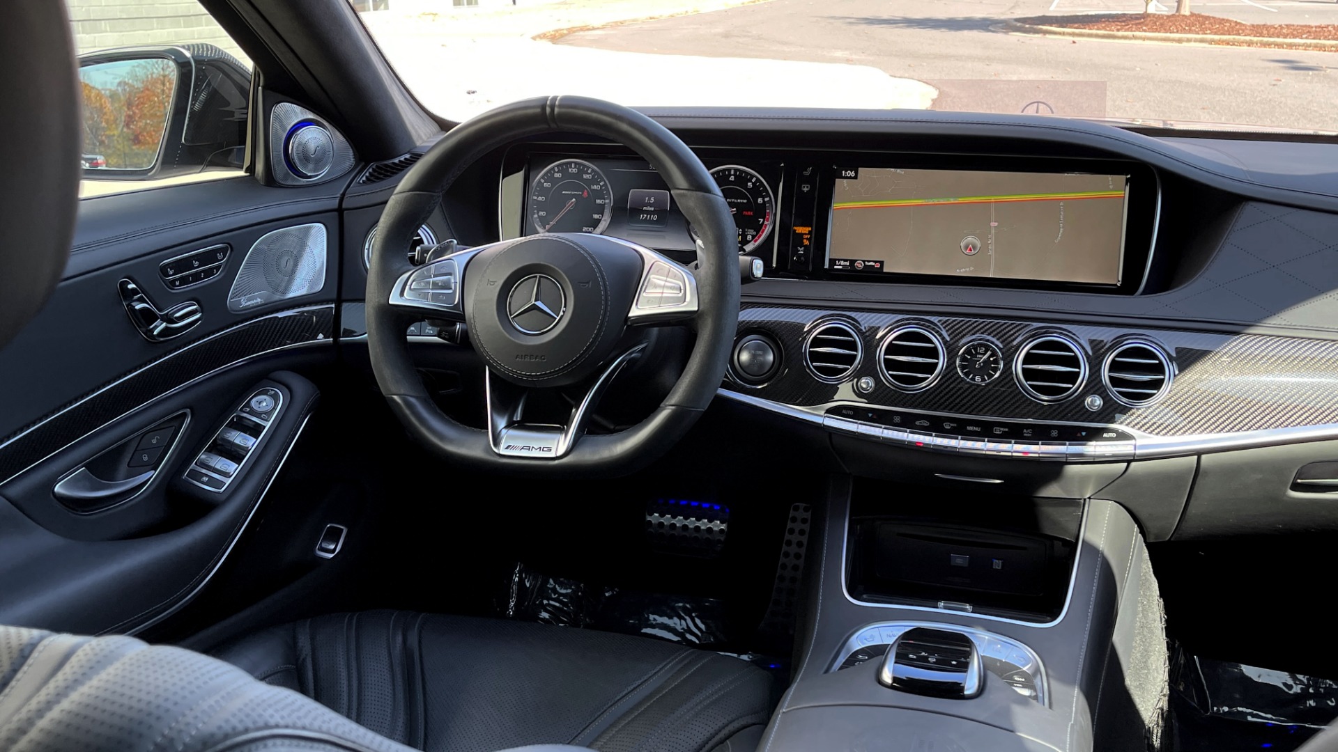 Used 2016 Mercedes-Benz S-CLASS AMG S 63 / EXCLUSIVE TRIM PKG / NIGHT VIEW / DRVR ASST / HUD / BURMESTER for sale Sold at Formula Imports in Charlotte NC 28227 60