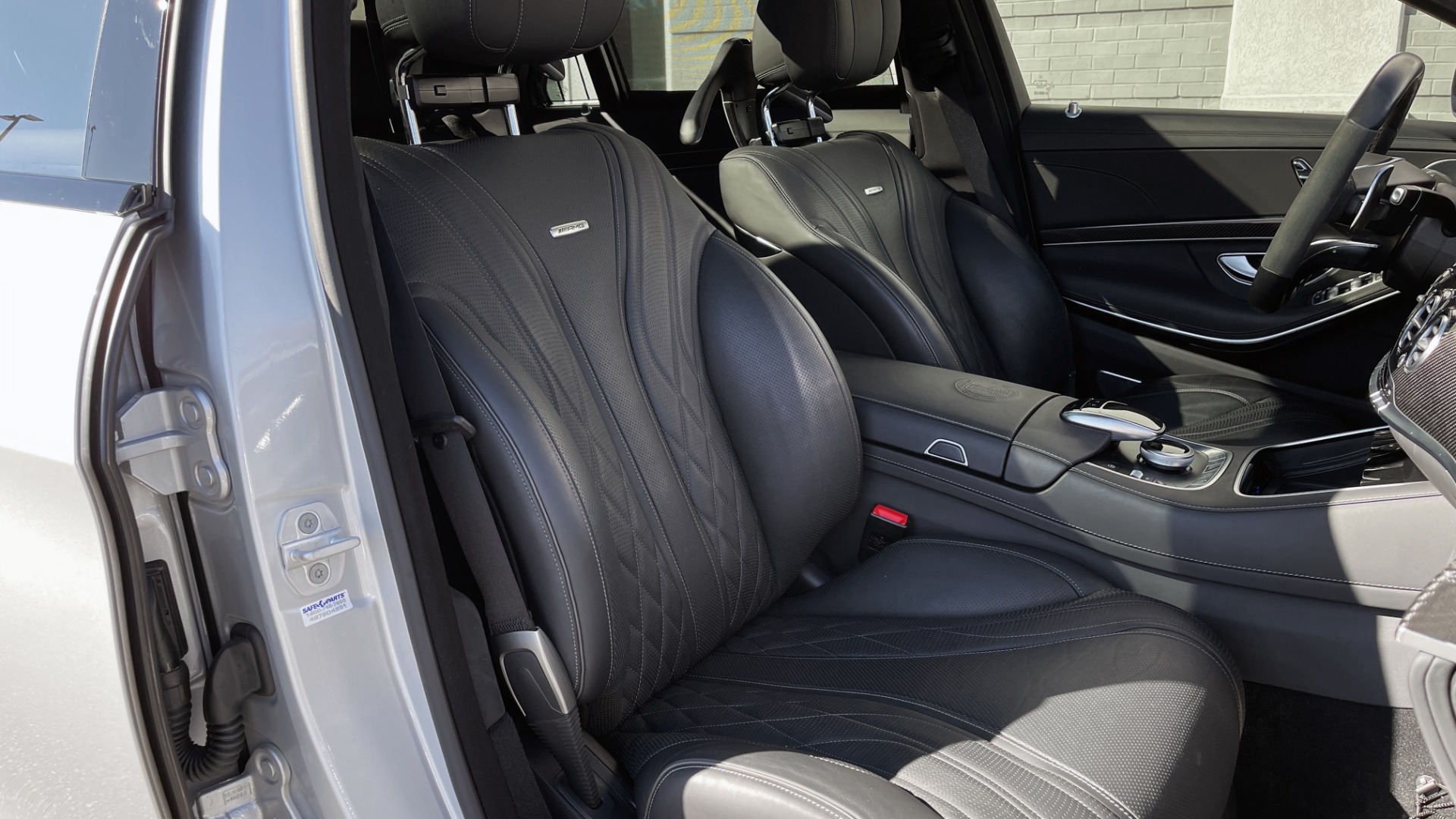 Used 2016 Mercedes-Benz S-CLASS AMG S 63 / EXCLUSIVE TRIM PKG / NIGHT VIEW / DRVR ASST / HUD / BURMESTER for sale $83,995 at Formula Imports in Charlotte NC 28227 74