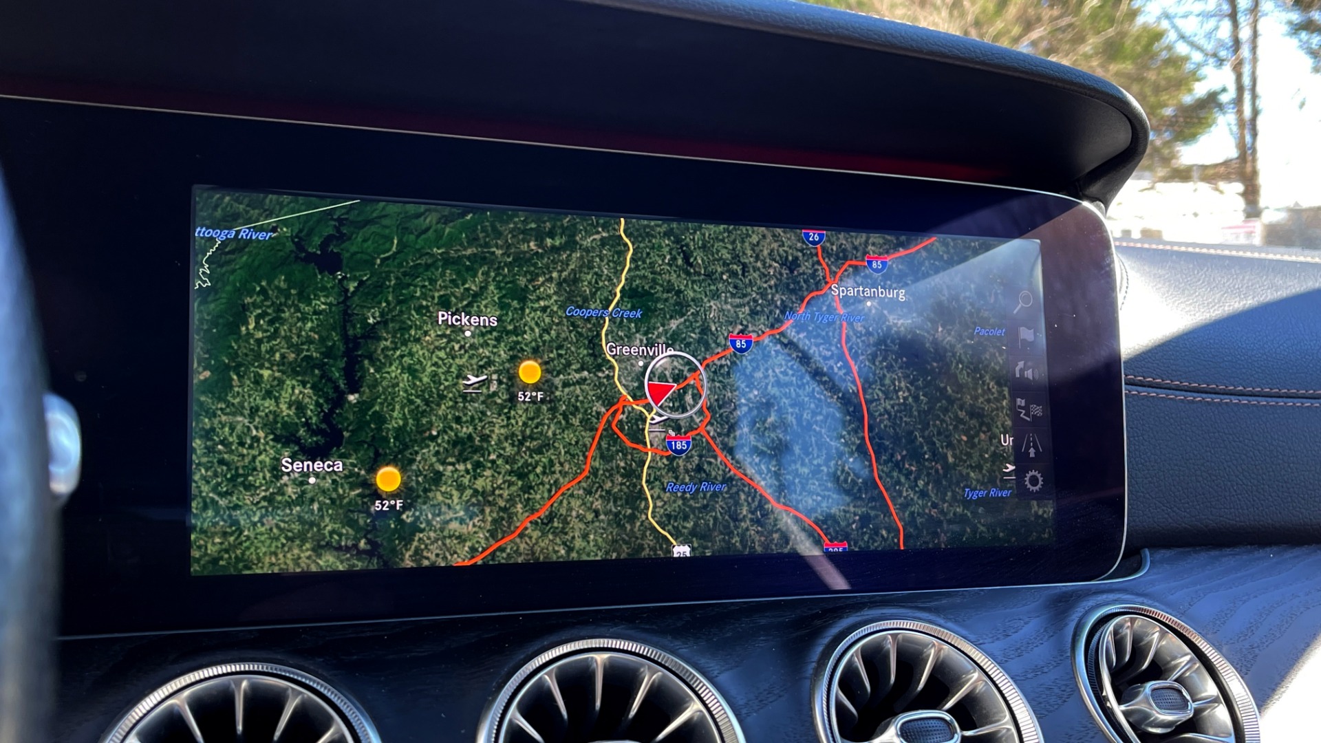 Used 2018 Mercedes-Benz E-CLASS E 400 PREMIUM 2 PKG / AMG LINE / BURMESTER / PARK ASST / REARVIEW for sale $50,995 at Formula Imports in Charlotte NC 28227 39
