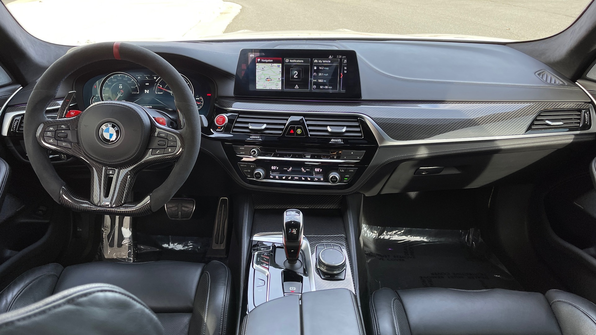 Used 2018 BMW M5 DRVR ASST PLUS / EXEC PKG / MCCB / B&W SND / ENTERTAINMENT for sale Sold at Formula Imports in Charlotte NC 28227 66