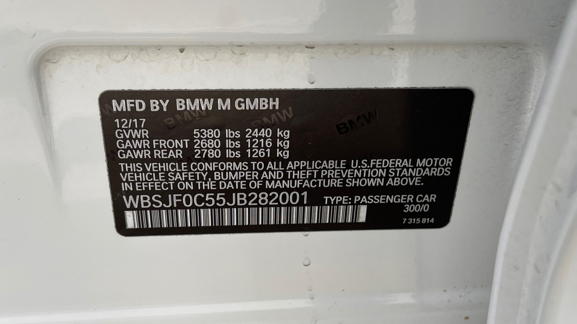 Used 2018 BMW M5 DRVR ASST PLUS / EXEC PKG / MCCB / B&W SND / ENTERTAINMENT for sale Sold at Formula Imports in Charlotte NC 28227 87