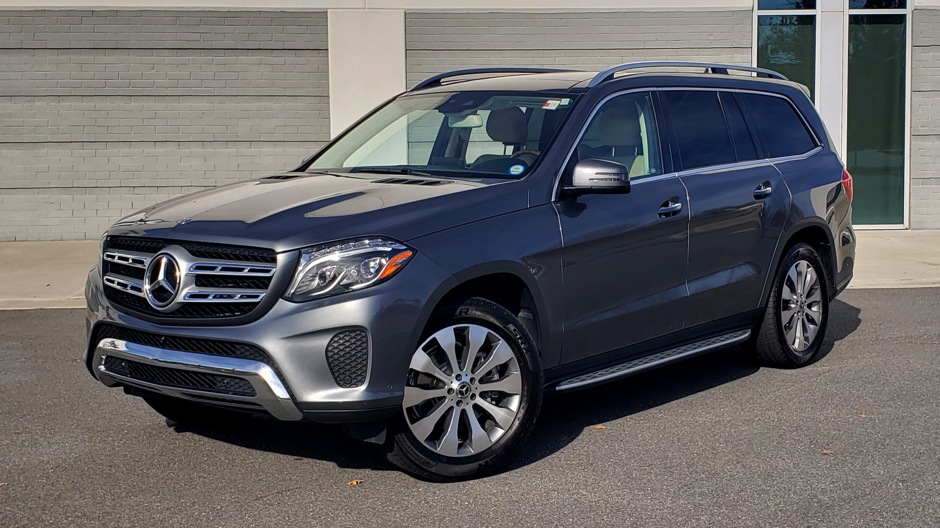 Used 2018 Mercedes-Benz GLS 450 4MATIC PREMIUM / PARK ASST / NAV / PANO-ROOF / 3-ROW / REARVIEW for sale Sold at Formula Imports in Charlotte NC 28227 1