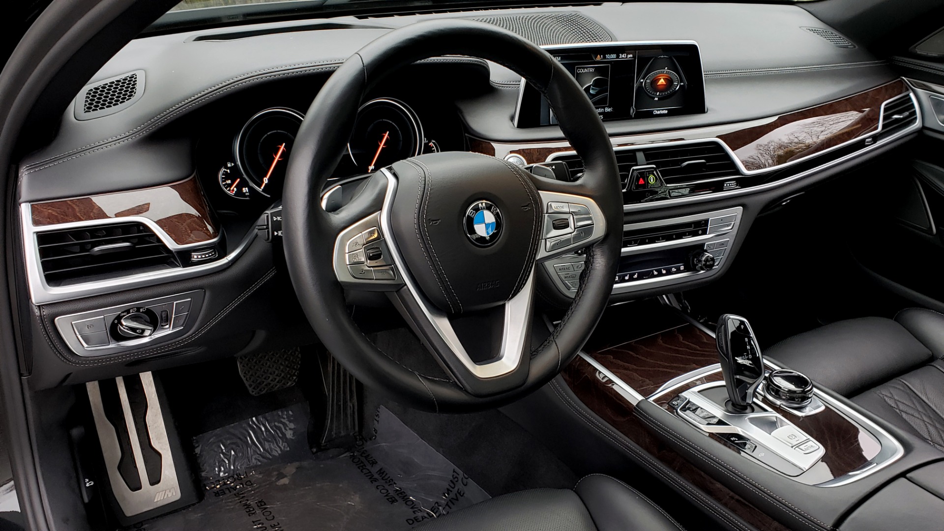 Used 2017 BMW 7 SERIES 750i M-SPORT / AUTOBAHN / EXEC / DRVR ASST PLUS II / CLD WTHR for sale Sold at Formula Imports in Charlotte NC 28227 34