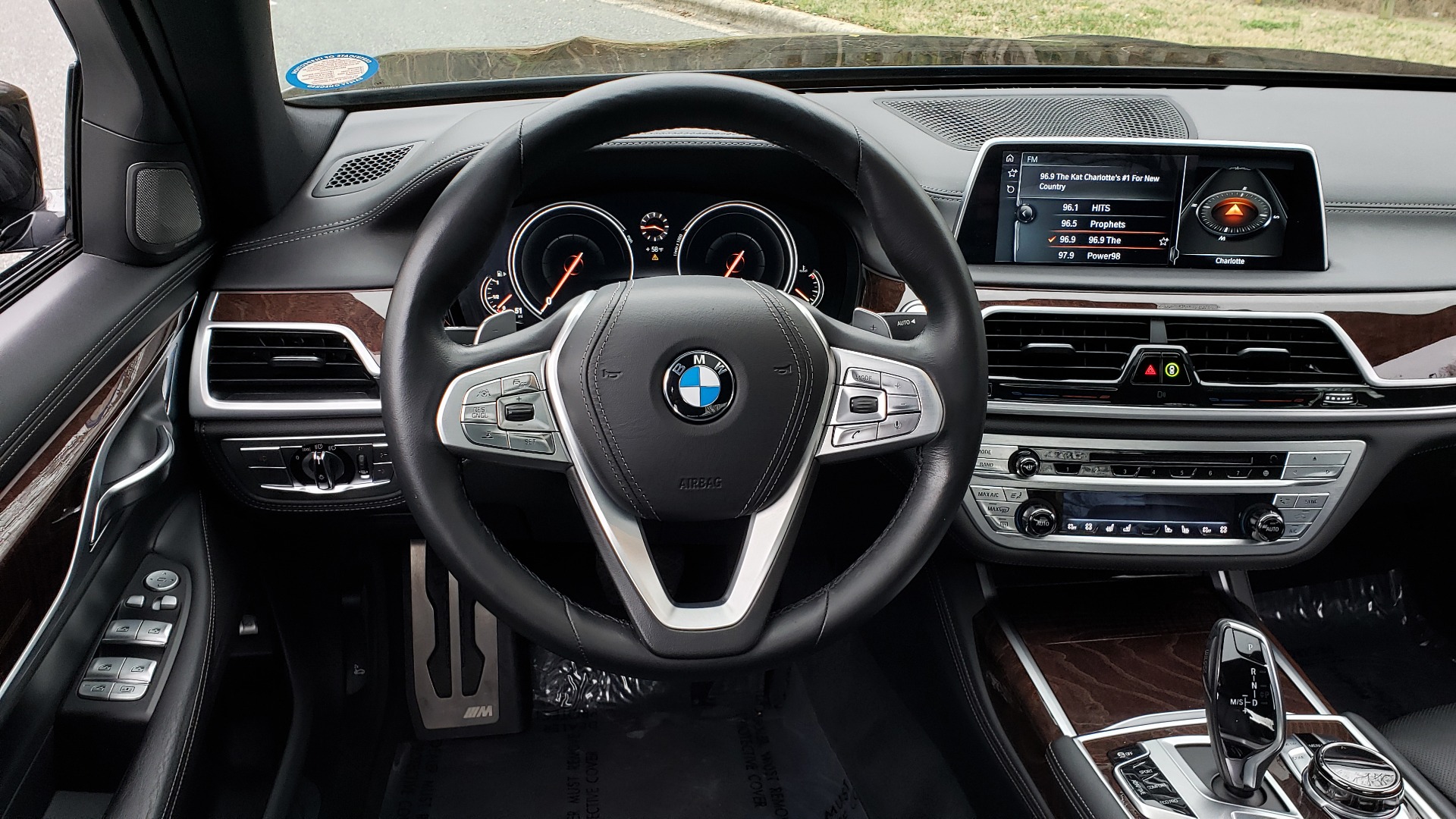 Used 2017 BMW 7 SERIES 750i M-SPORT / AUTOBAHN / EXEC / DRVR ASST PLUS II / CLD WTHR for sale Sold at Formula Imports in Charlotte NC 28227 36