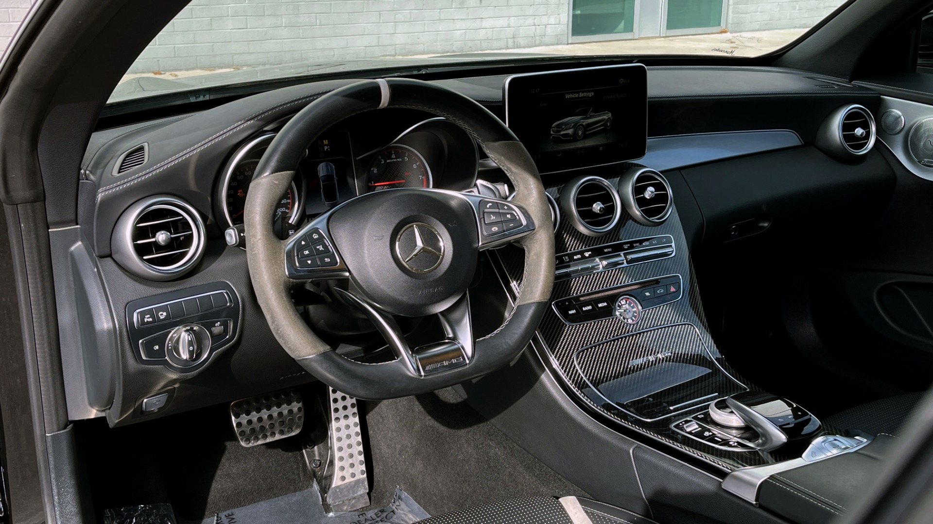 Used 2018 Mercedes-Benz C-CLASS AMG C63 S CABRIOLET / PREM / LIGHTING / MULTIMEDIA / NIGHT PKG for sale Sold at Formula Imports in Charlotte NC 28227 25
