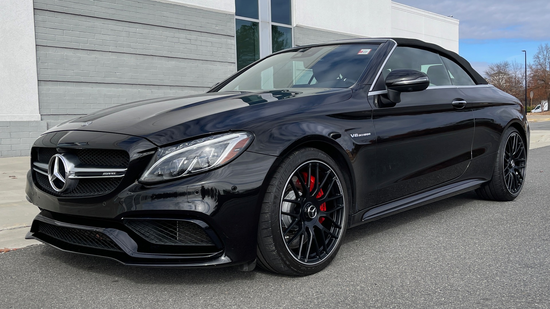 Used 2018 Mercedes-Benz C-CLASS AMG C63 S CABRIOLET / PREM / LIGHTING / MULTIMEDIA / NIGHT PKG for sale Sold at Formula Imports in Charlotte NC 28227 3
