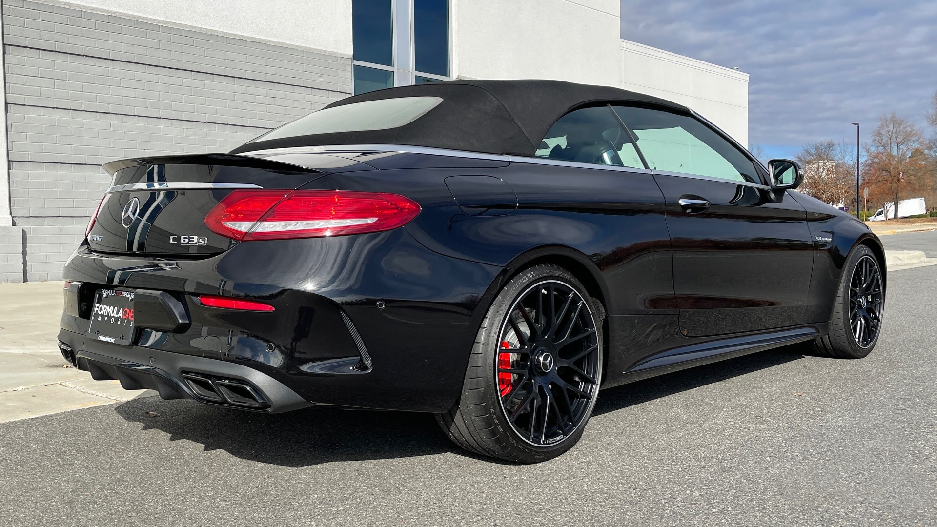 Used 2018 Mercedes-Benz C-CLASS AMG C63 S CABRIOLET / PREM / LIGHTING / MULTIMEDIA / NIGHT PKG for sale Sold at Formula Imports in Charlotte NC 28227 4