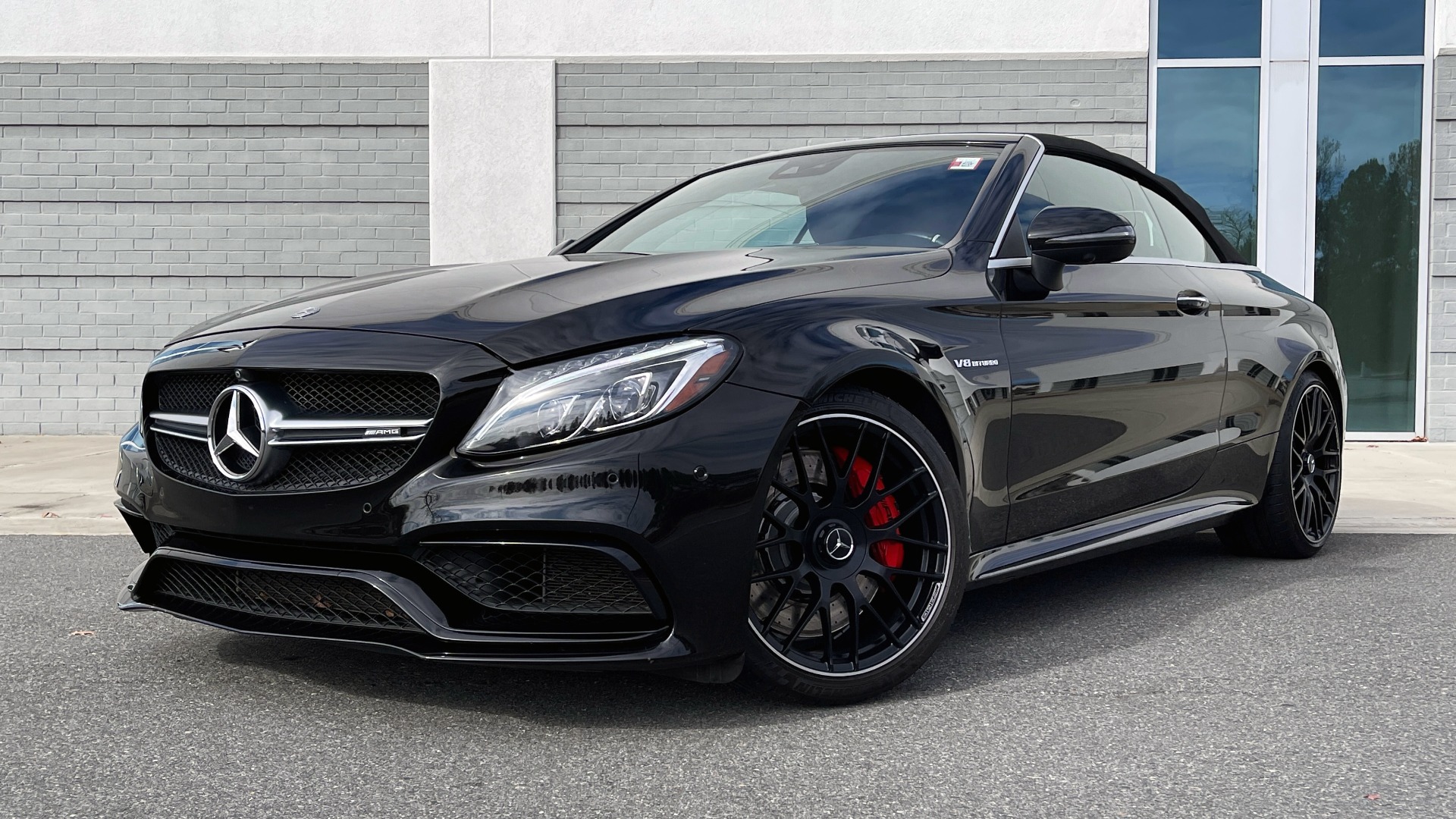 Used 2018 Mercedes-Benz C-CLASS AMG C63 S CABRIOLET / PREM / LIGHTING / MULTIMEDIA / NIGHT PKG for sale Sold at Formula Imports in Charlotte NC 28227 1