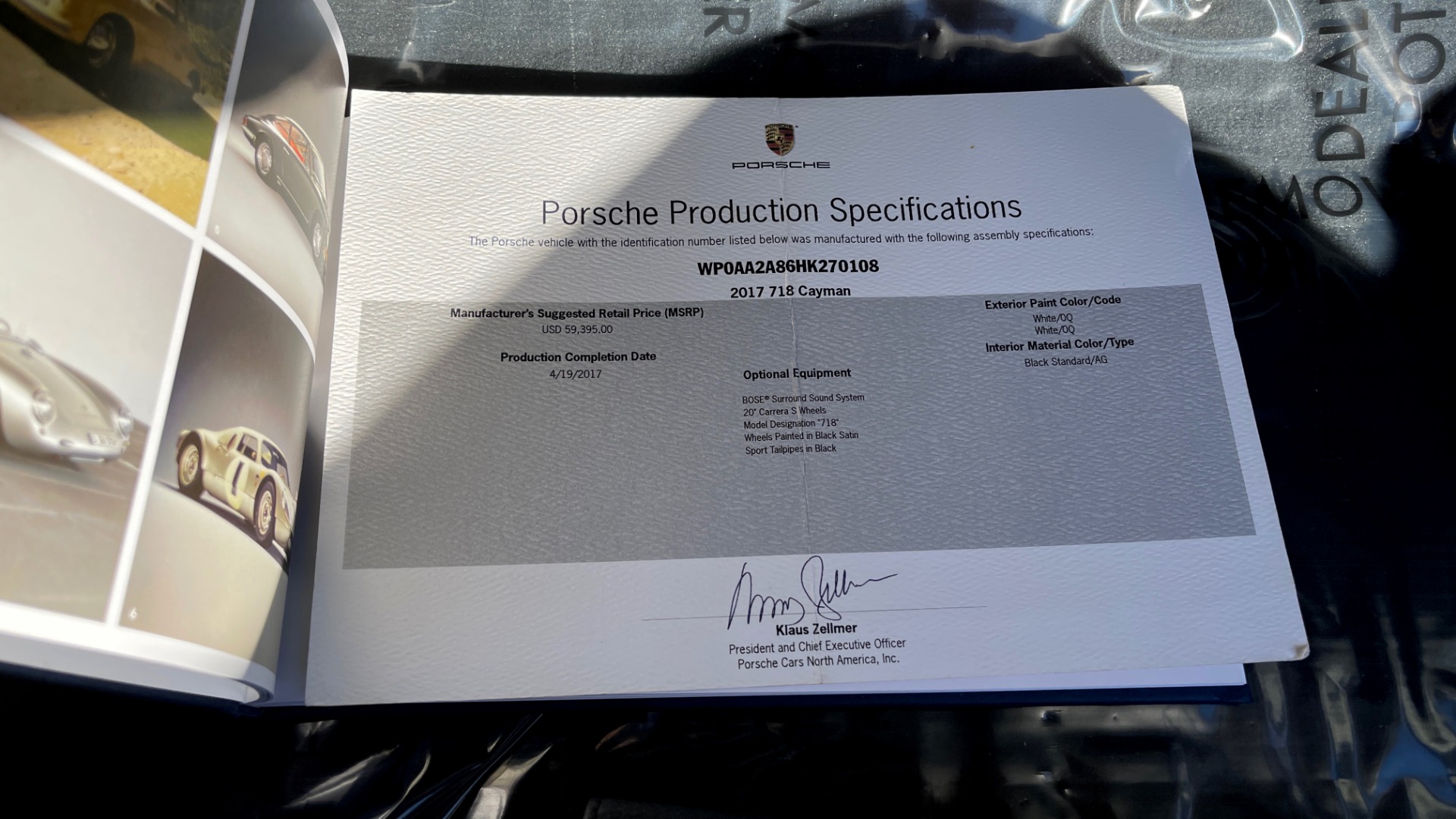 Used 2017 Porsche 718 CAYMAN COUPE / 2.0L TURBO / 6-SPD MANUAL / BOSE / 20-INCH WHEELS for sale $49,395 at Formula Imports in Charlotte NC 28227 61
