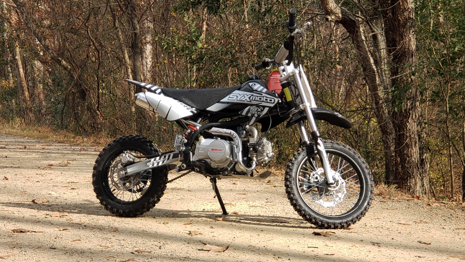 New 2021 Ice Bear ROOST 125 SYX MOTO DIRT BIKE / AUTOMATIC / ELECTRIC START / DISC BRAKES - BLACK for sale $1,499 at Formula Imports in Charlotte NC 28227 23