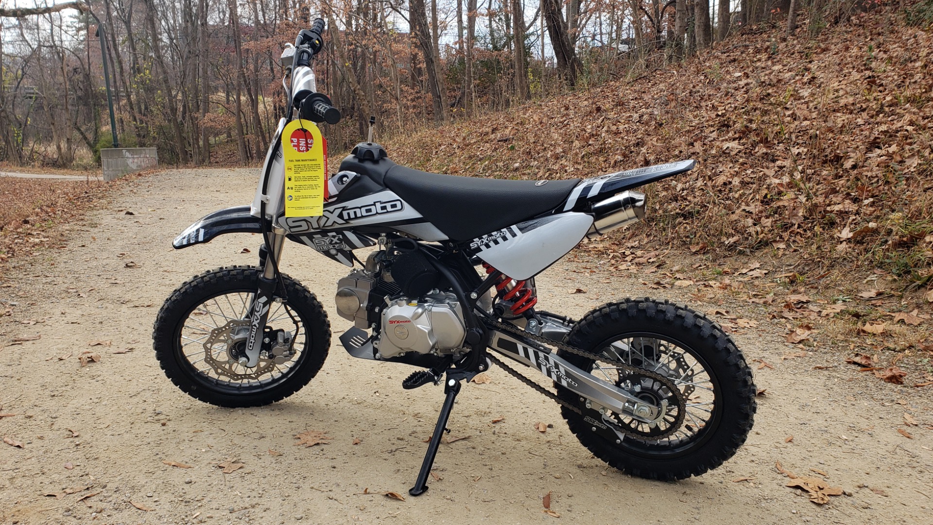 New 2021 Ice Bear ROOST 125 SYX MOTO DIRT BIKE / AUTOMATIC / ELECTRIC START / DISC BRAKES - BLACK for sale $1,499 at Formula Imports in Charlotte NC 28227 24