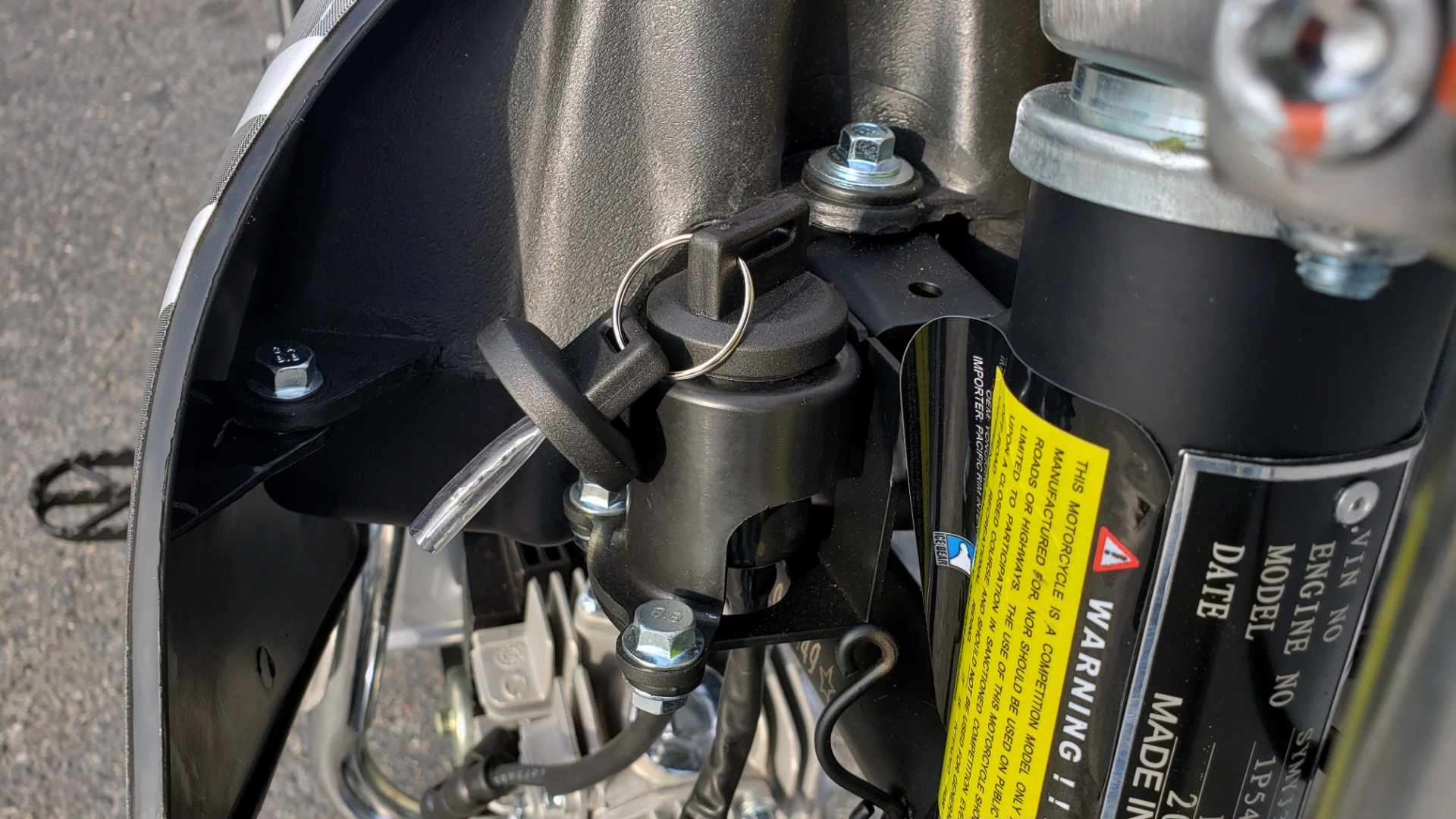 New 2021 Ice Bear ROOST 125 SYX MOTO DIRT BIKE / AUTOMATIC / ELECTRIC START / DISC BRAKES - BLACK for sale Sold at Formula Imports in Charlotte NC 28227 6