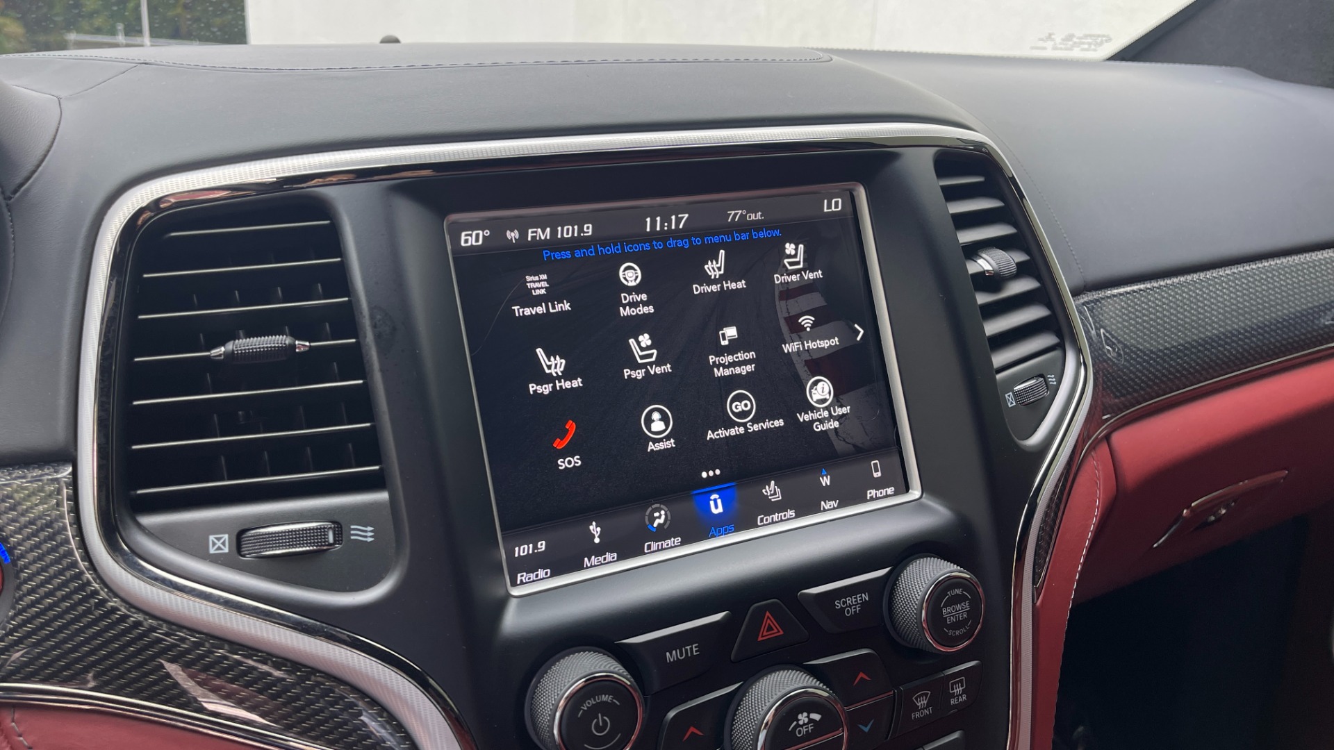 Used 2018 Jeep Grand Cherokee TRACKHAWK / SUPERCHARGED HEMI / SIGNATURE LEATHER / HARMAN KARDON AUDIO for sale $89,995 at Formula Imports in Charlotte NC 28227 36