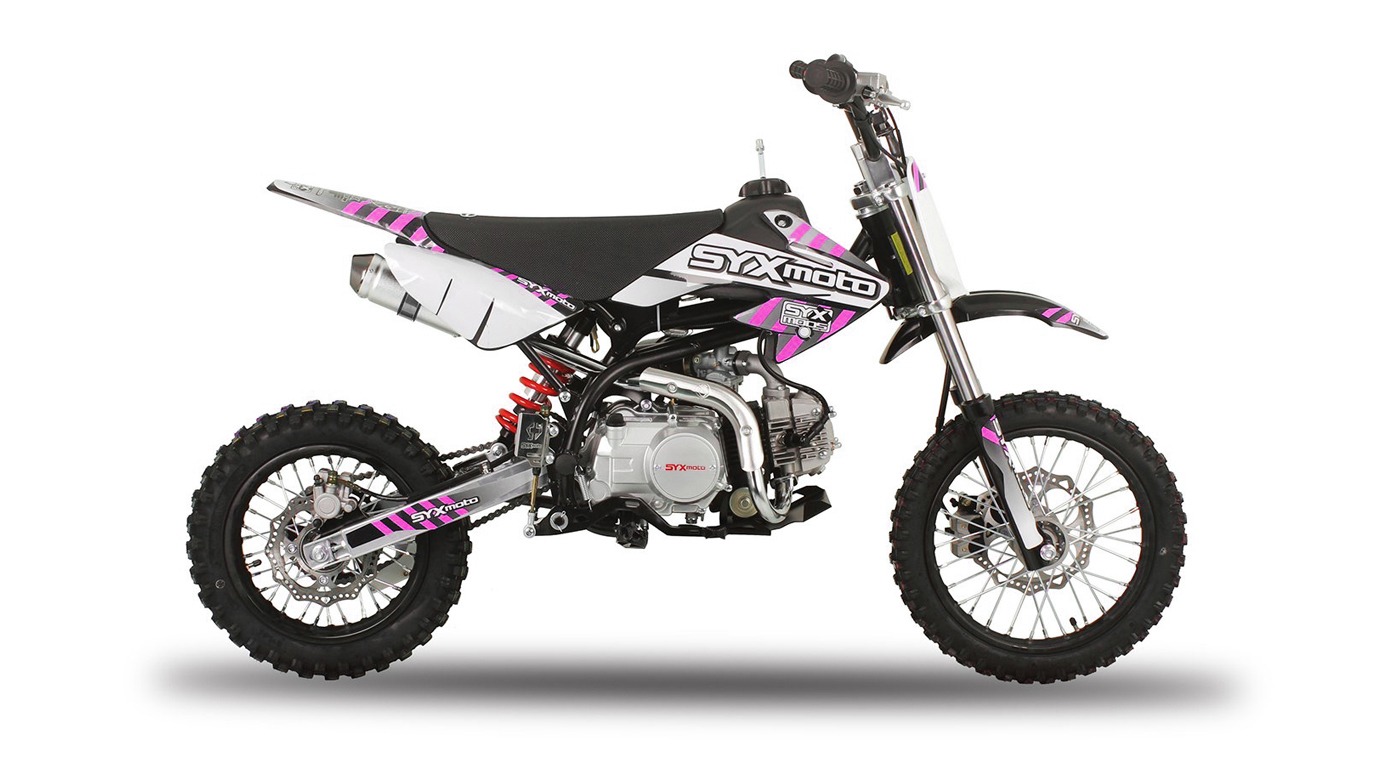 New 2021 Ice Bear ROOST 125 SYX MOTO DIRT BIKE / AUTOMATIC / ELECTRIC START / DISC BRAKES - PINK for sale $1,499 at Formula Imports in Charlotte NC 28227 1
