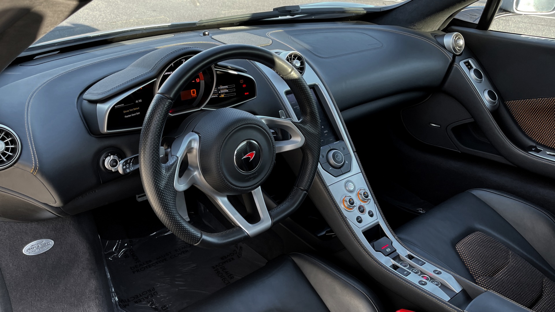 Used 2013 McLaren MP4 12C SPIDER 3.8L TURBO V8 616HP / 7AM TRANS / NAV / MERIDIAN SND for sale $145,000 at Formula Imports in Charlotte NC 28227 49