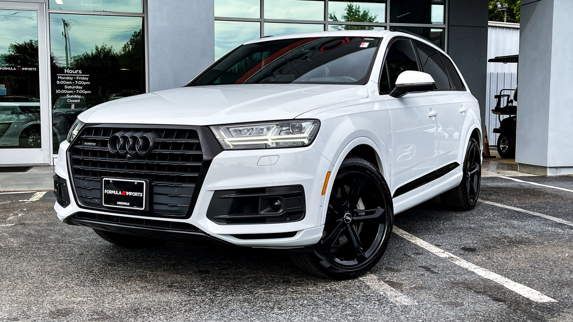 Used 2019 Audi Q7 PRESTIGE / NAV / SUNROOF / LANE ASST / TOWING / 21-IN WHLS / REA for sale Sold at Formula Imports in Charlotte NC 28227 1