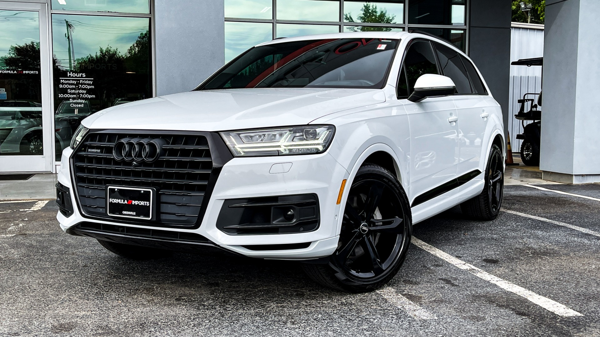 Used 2019 Audi Q7 PRESTIGE / NAV / SUNROOF / LANE ASST / TOWING / 21-IN WHLS / REA for sale $63,695 at Formula Imports in Charlotte NC 28227 1