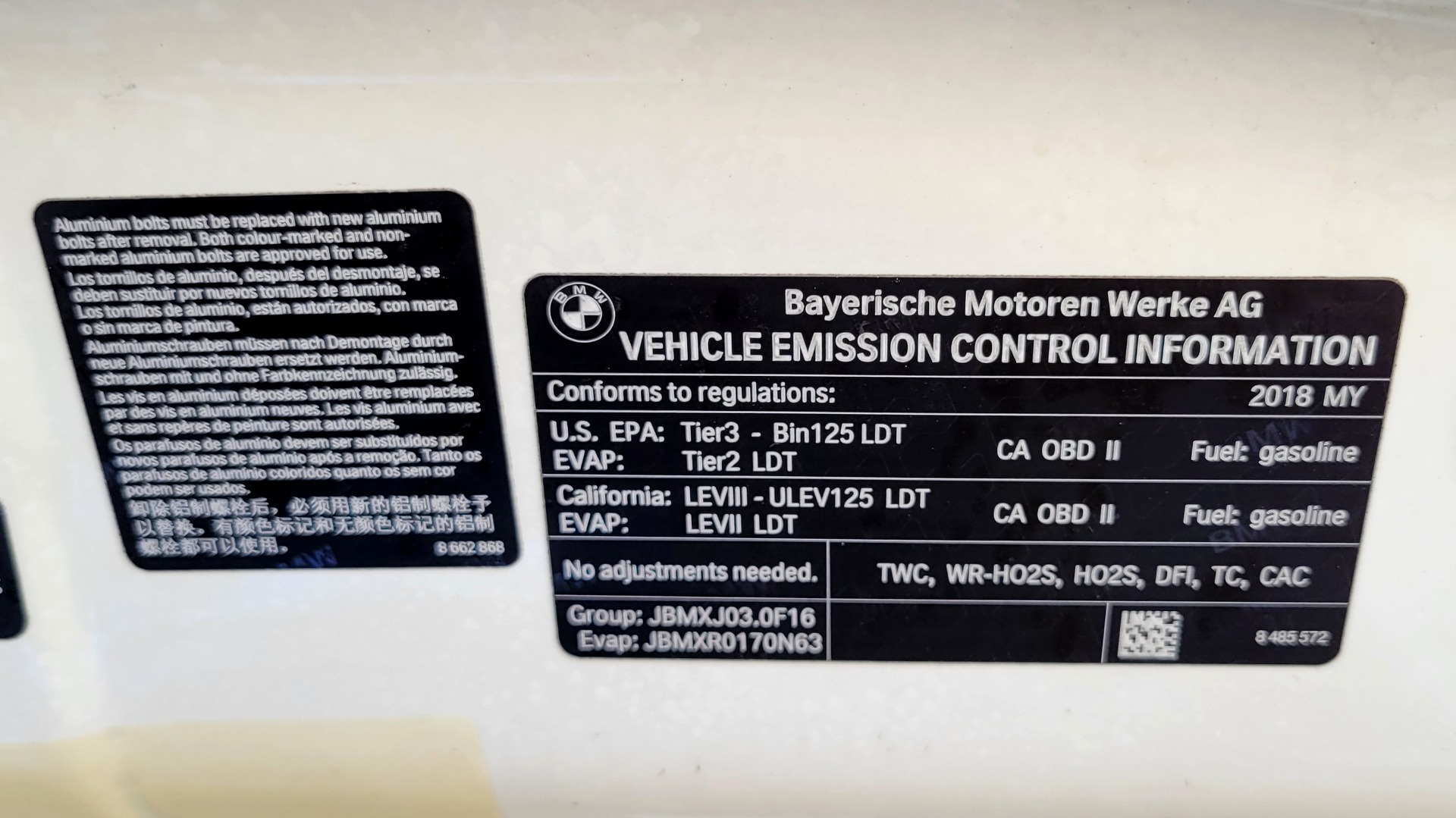 Used 2018 BMW X5 XDRIVE35I PREMIUM / DRVR ASST / HUD / WIRELESS CHARGING / HEATED SEATS for sale Sold at Formula Imports in Charlotte NC 28227 15