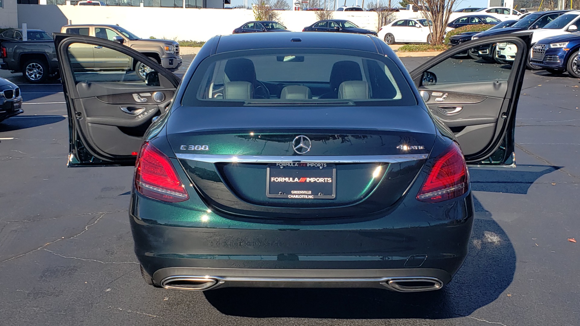 Used 2019 Mercedes-Benz C-CLASS C 300 4MATIC PREMIUM 2.0L SEDAN / BURMESTER SND / SUNROOF / BLIND SPOT ASST for sale Sold at Formula Imports in Charlotte NC 28227 27