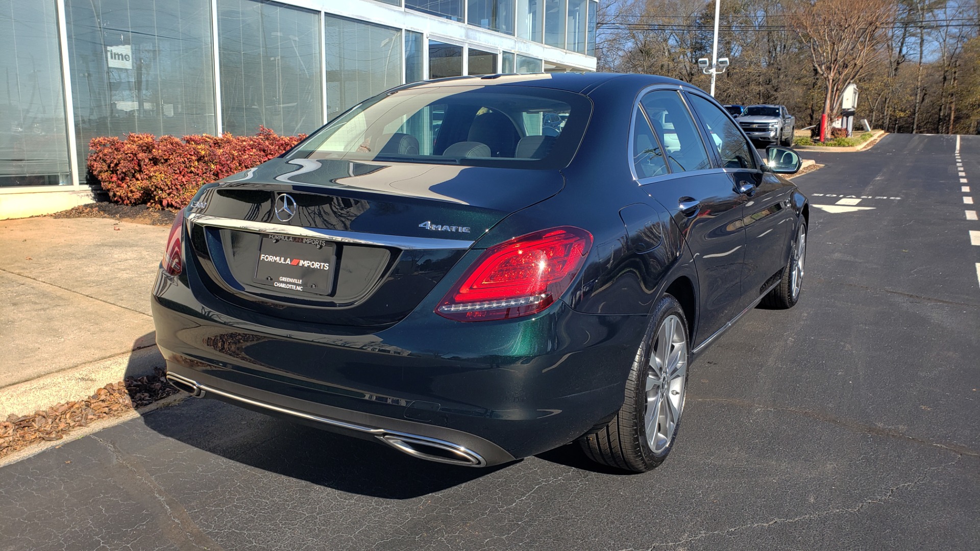Used 2019 Mercedes-Benz C-CLASS C 300 4MATIC PREMIUM 2.0L SEDAN / BURMESTER SND / SUNROOF / BLIND SPOT ASST for sale Sold at Formula Imports in Charlotte NC 28227 7