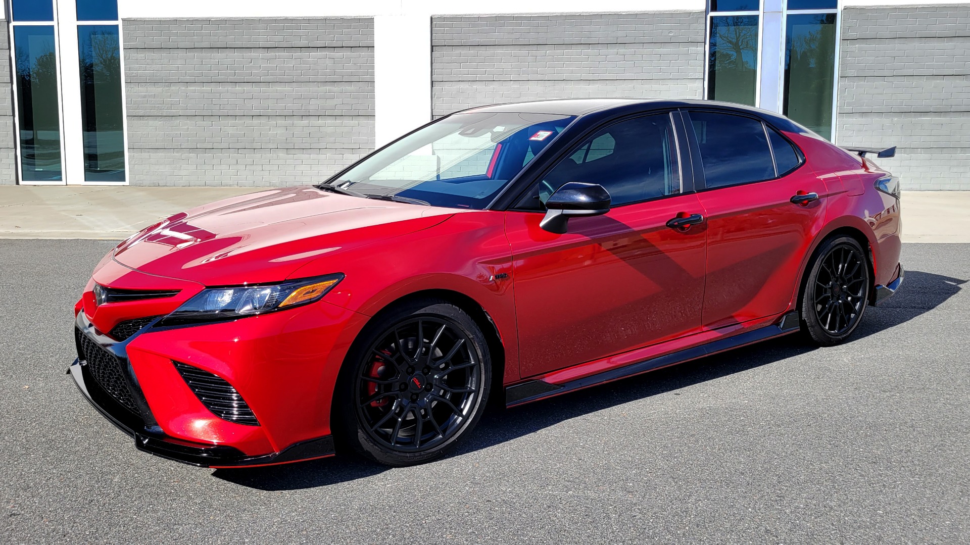 Used 2020 Toyota CAMRY TRD 3.5L V6 SEDAN / 8-SPEED AUTO / CLOTH SEATS / REARVIEW for sale $35,995 at Formula Imports in Charlotte NC 28227 2