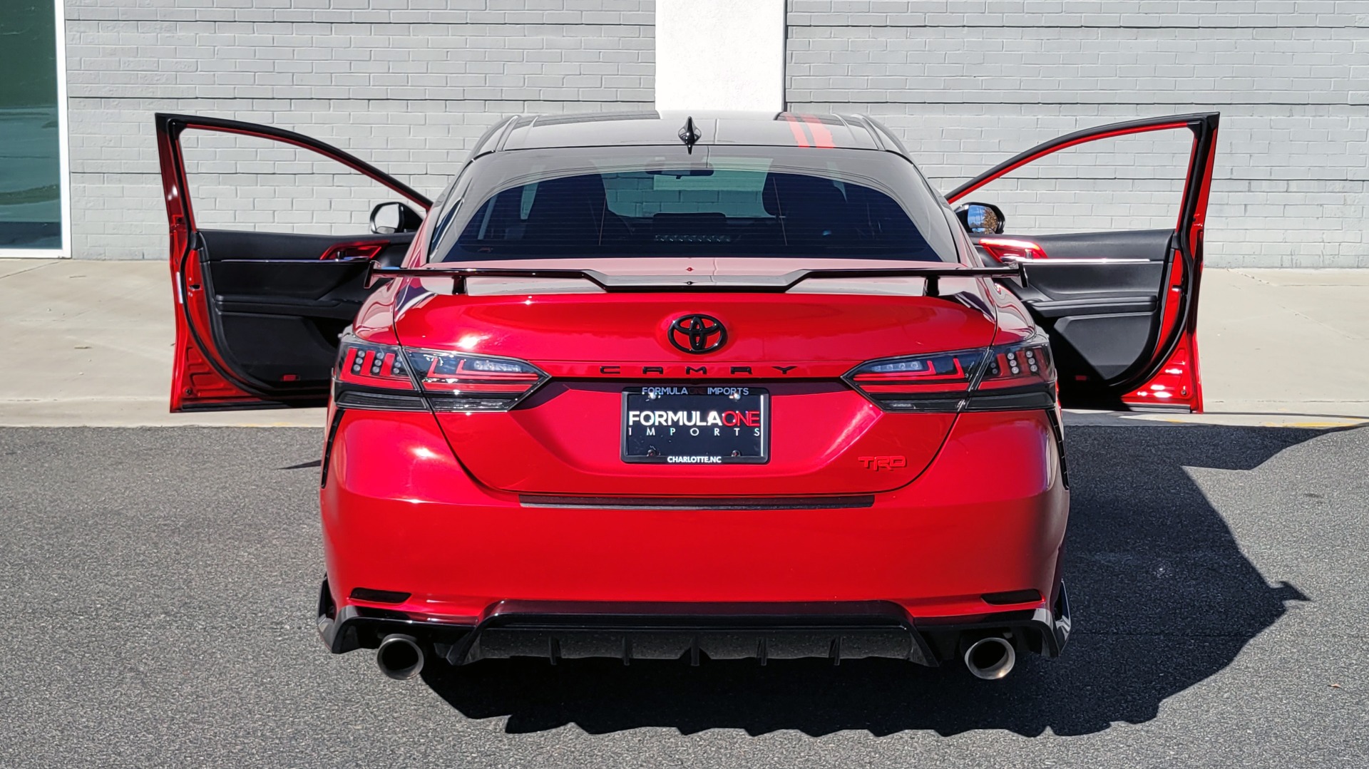 Used 2020 Toyota CAMRY TRD 3.5L V6 SEDAN / 8-SPEED AUTO / CLOTH SEATS / REARVIEW for sale $35,995 at Formula Imports in Charlotte NC 28227 32
