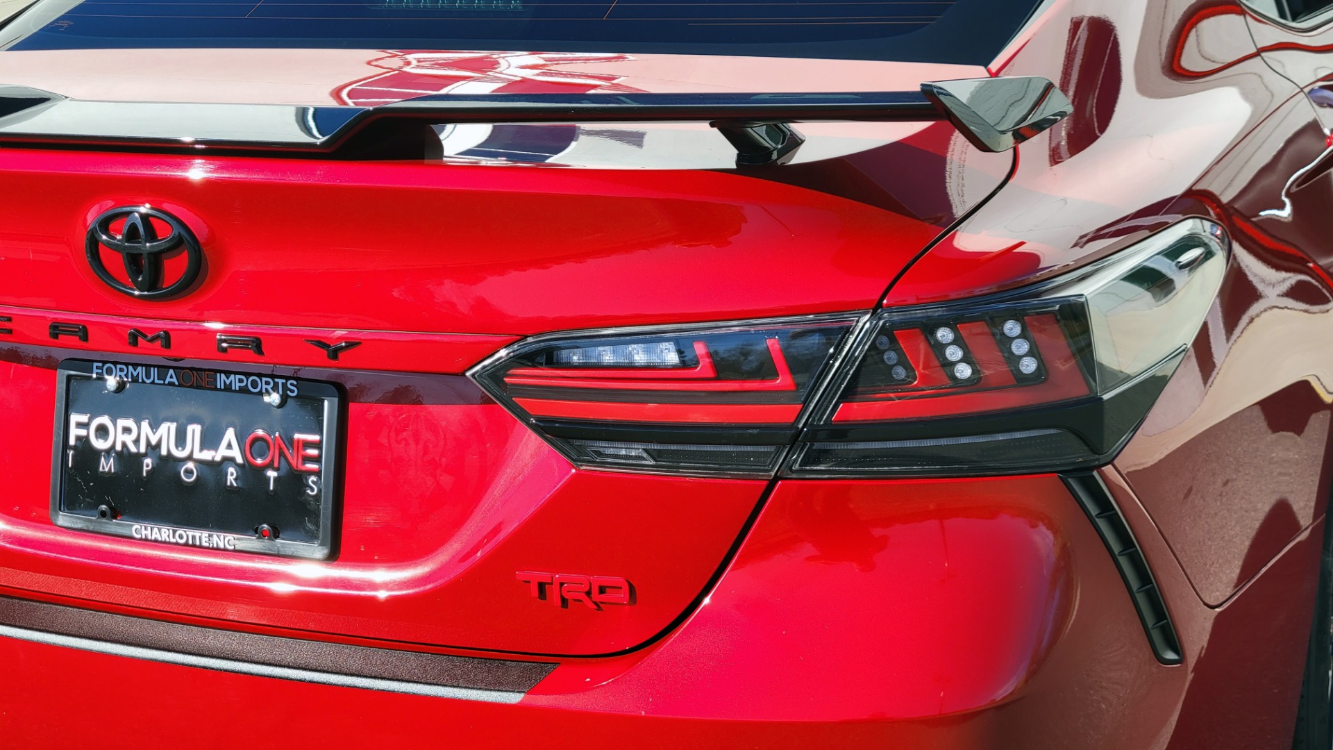 Used 2020 Toyota CAMRY TRD 3.5L V6 SEDAN / 8-SPEED AUTO / CLOTH SEATS / REARVIEW for sale $35,995 at Formula Imports in Charlotte NC 28227 34