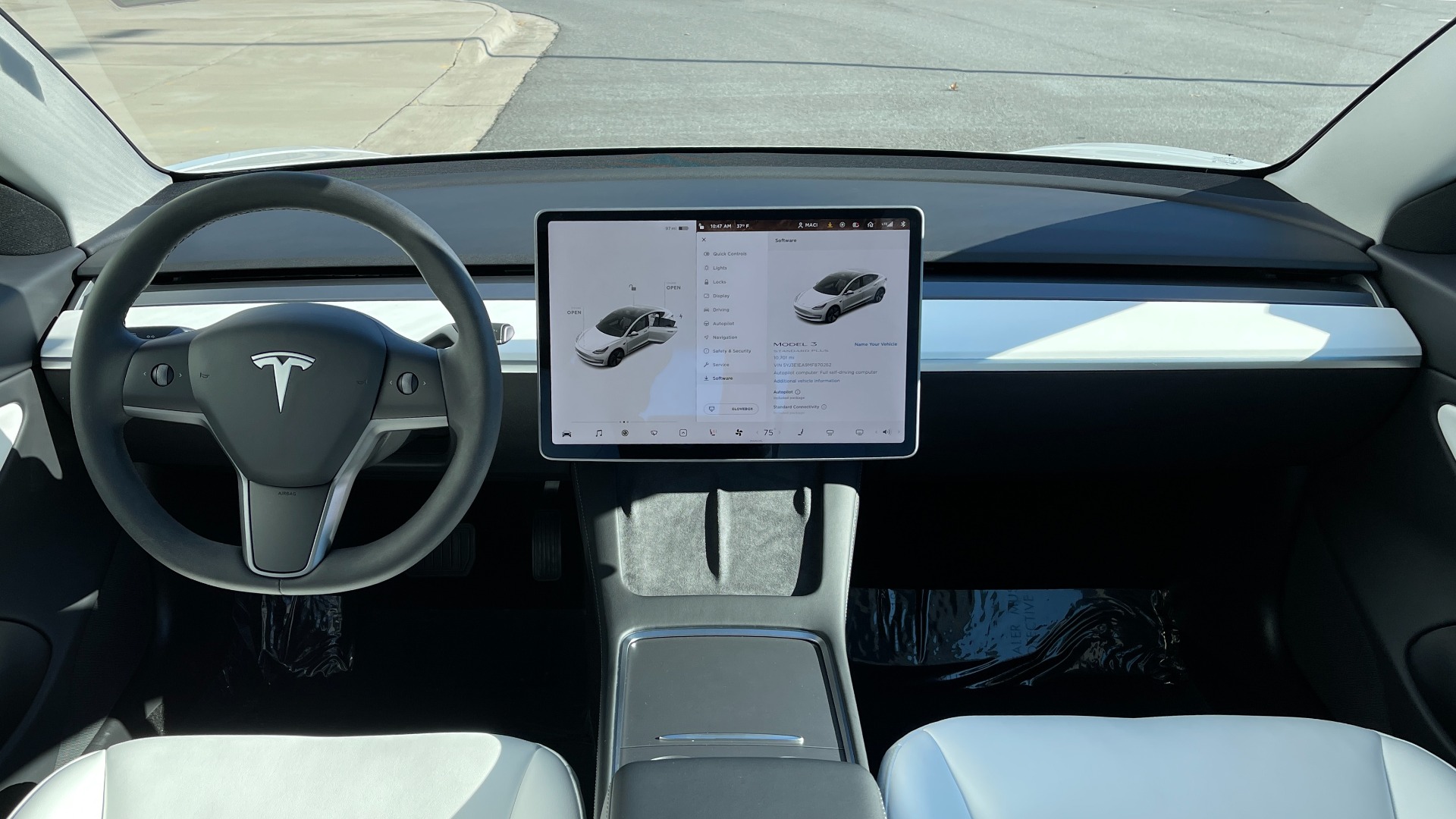 Used 2021 Tesla MODEL 3 STANDARD RANGE PLUS RWD / NAV / SUNROOF / WIRELESS CHARGING / 360 VIEW for sale $51,995 at Formula Imports in Charlotte NC 28227 42