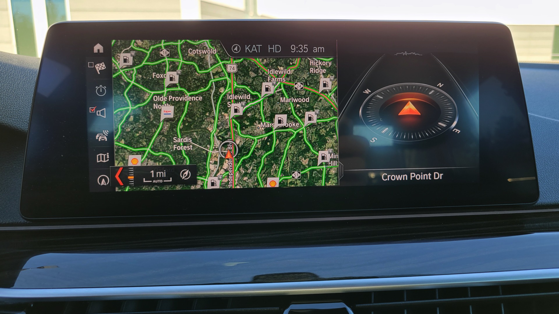 Used 2019 BMW 5 SERIES 530I XDRIVE CONVENIENCE PKG / NAV / SUNROOF / REARVIEW for sale $41,595 at Formula Imports in Charlotte NC 28227 44