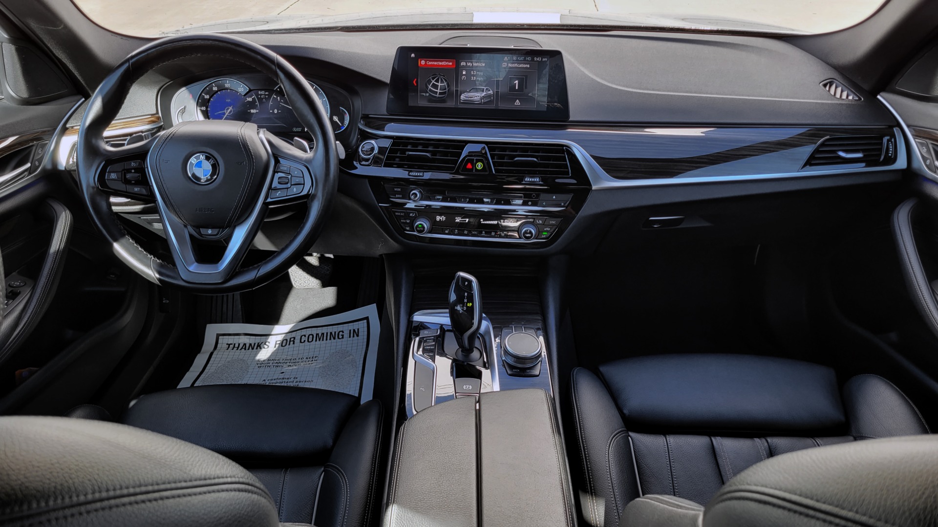 Used 2019 BMW 5 SERIES 530I XDRIVE CONVENIENCE PKG / NAV / SUNROOF / REARVIEW for sale Sold at Formula Imports in Charlotte NC 28227 74
