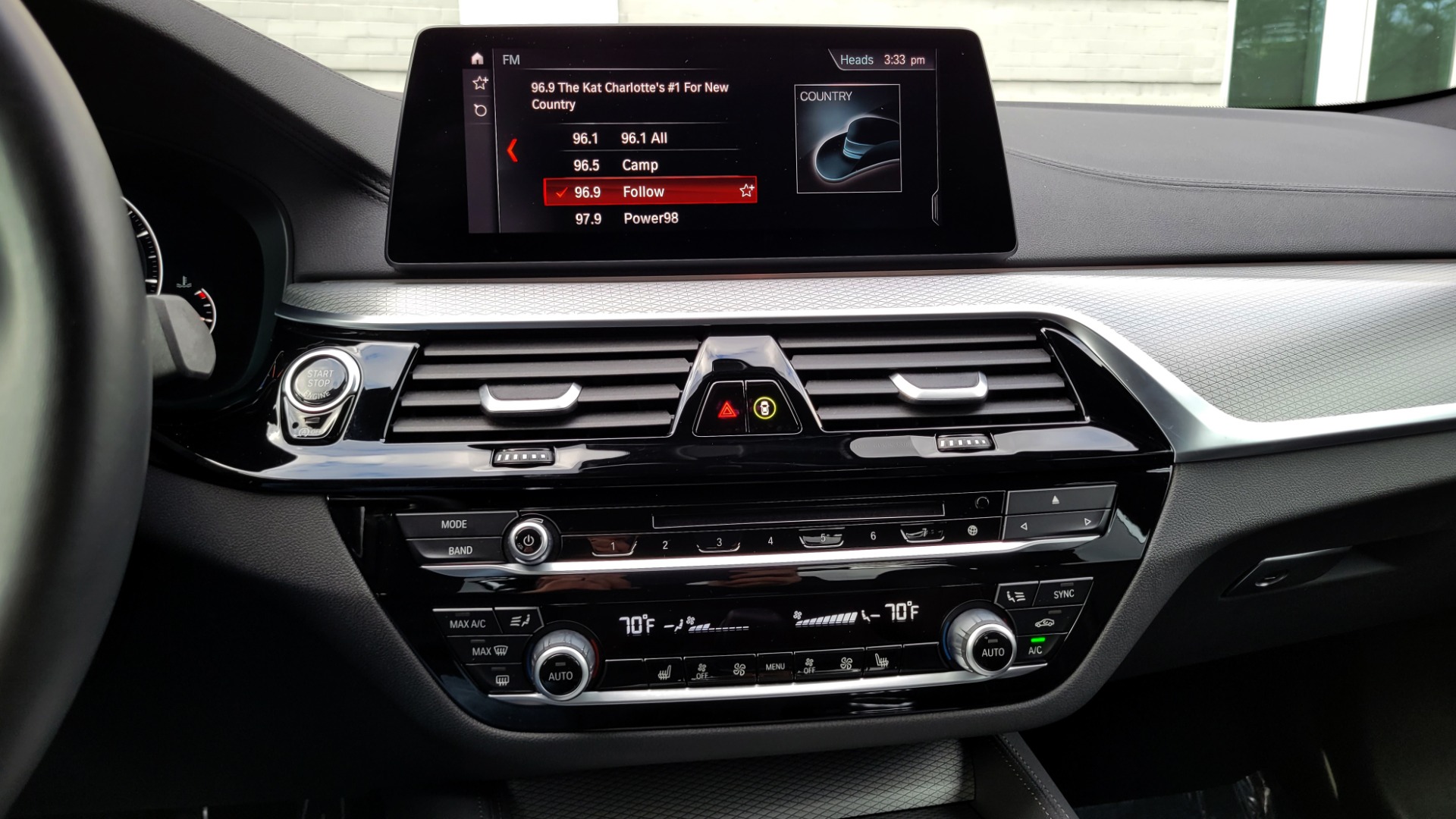 Used 2019 BMW 5 SERIES M550I XDRIVE PREMIUM / DYN HANDLING / EXECUTIVE / HUD / HTD STS / REARVIEW for sale Sold at Formula Imports in Charlotte NC 28227 50