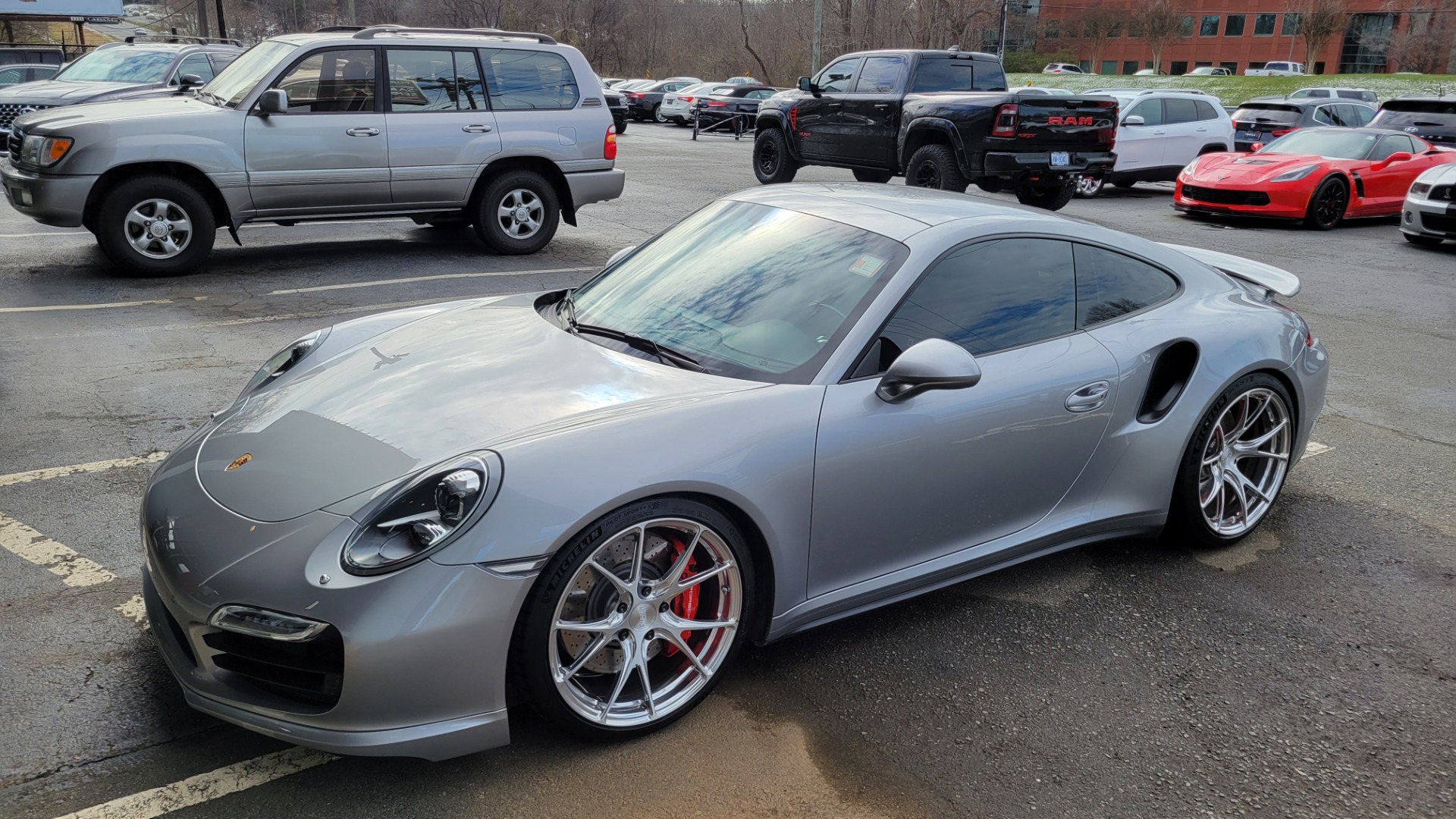 Used 2014 Porsche 911 TURBO COUPE / 3.8L FLAT-6 / PDK AUTO / SPORT CHRONO / SUNROOF for sale Call for price at Formula Imports in Charlotte NC 28227 1
