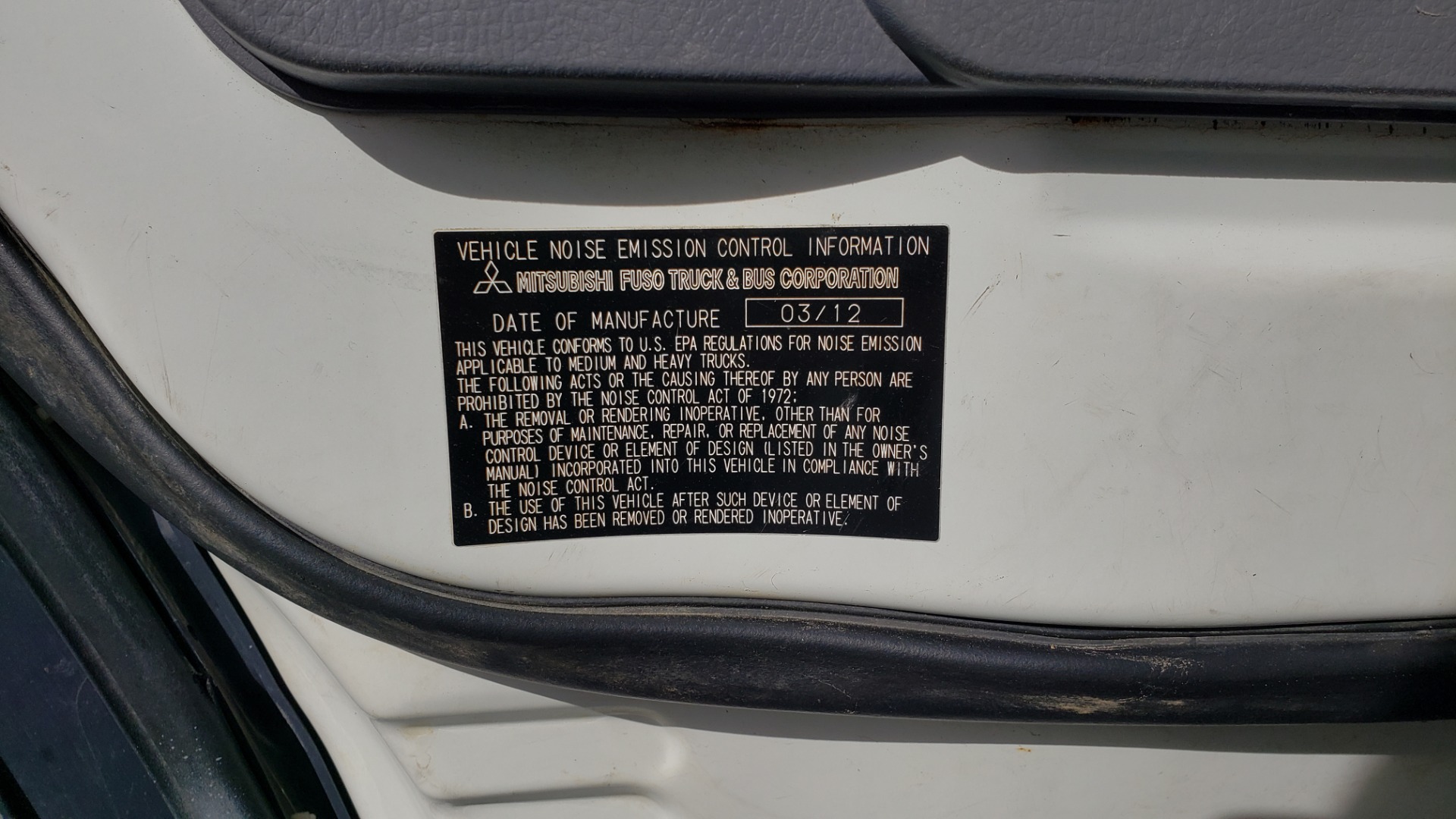 Used 2013 Mitsubishi FUSO FEC72S CARGO VAN / DUAL REAR WHEELS / CLEAN / LOW MILES for sale Sold at Formula Imports in Charlotte NC 28227 12