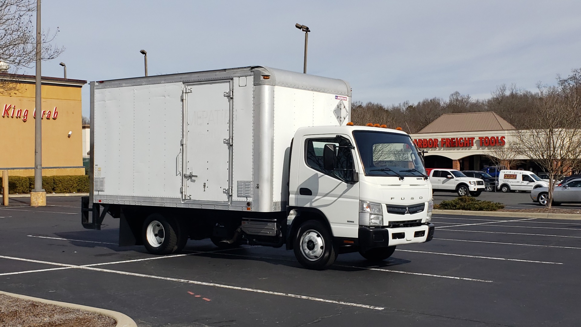 Used 2013 Mitsubishi FUSO FEC72S CARGO VAN / DUAL REAR WHEELS / CLEAN / LOW MILES for sale Sold at Formula Imports in Charlotte NC 28227 61