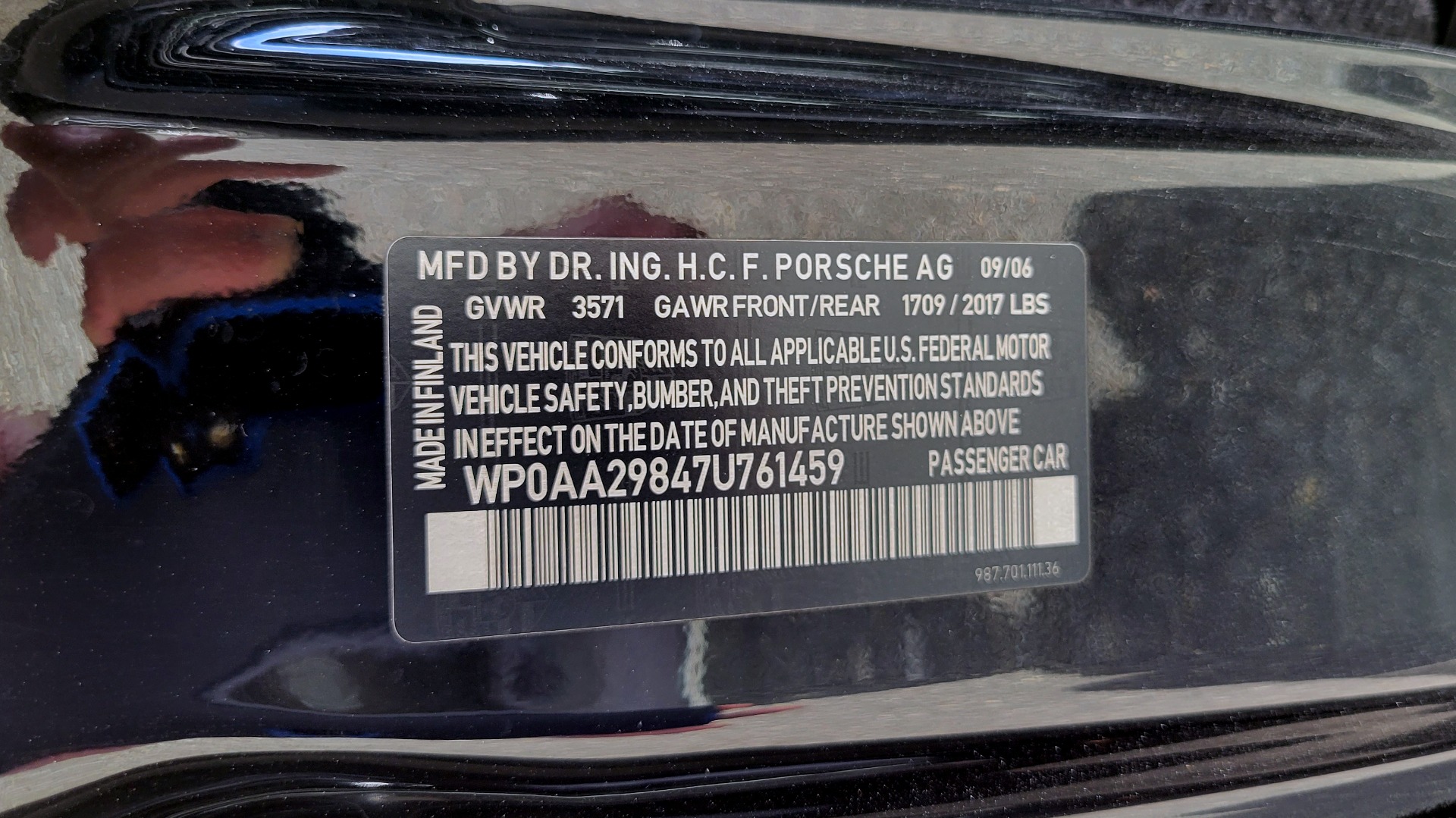 Used 2007 Porsche CAYMAN COUPE 2.7L / 5-SPD MANUAL / HTD STS / AIR COND / JL AUDIO / BORLA EXH for sale Sold at Formula Imports in Charlotte NC 28227 99