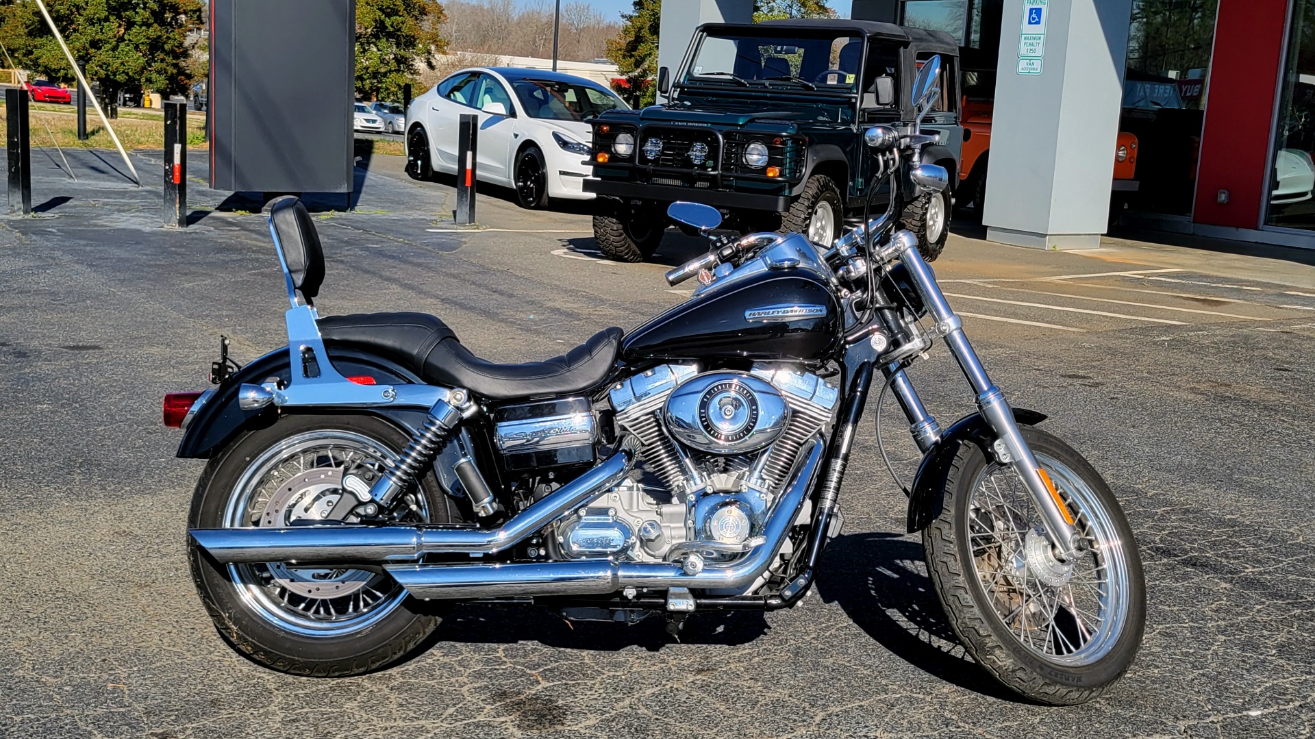 Used 2007 Harley Davidson SUPER GLIDE 1600CC / DYNA GLIDE / LOTS OF CHROME / ONLY 45 MILES for sale $14,000 at Formula Imports in Charlotte NC 28227 15