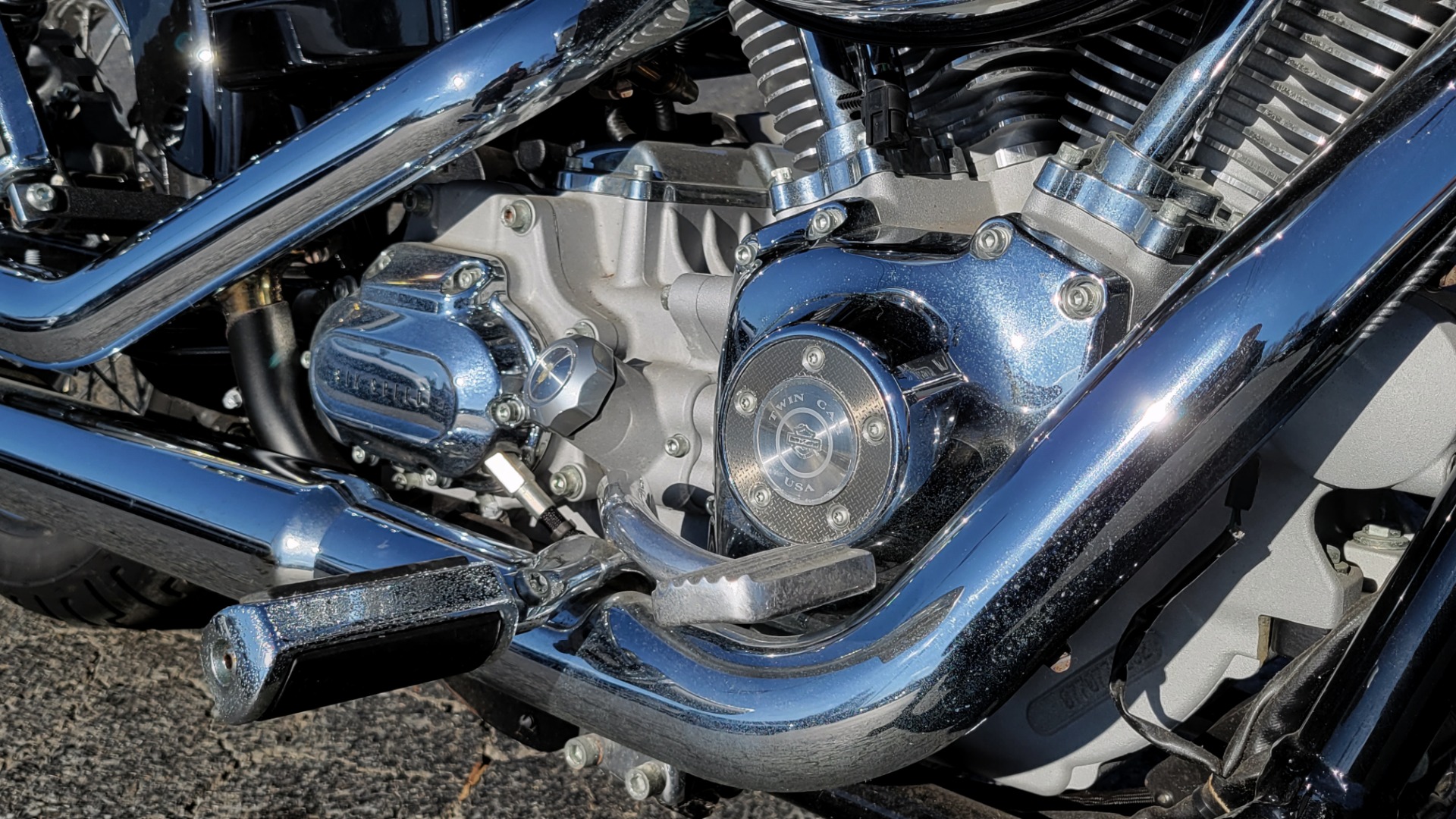 Used 2007 Harley Davidson SUPER GLIDE 1600CC / DYNA GLIDE / LOTS OF CHROME / ONLY 45 MILES for sale $14,000 at Formula Imports in Charlotte NC 28227 19