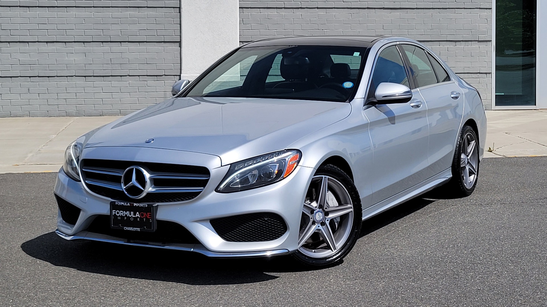 Used 2016 Mercedes-Benz C-CLASS C 300 PREMIUM 2 / SPORT / PANO-ROOF / BSA / HTD STS / MULTIMEDIA for sale Sold at Formula Imports in Charlotte NC 28227 1