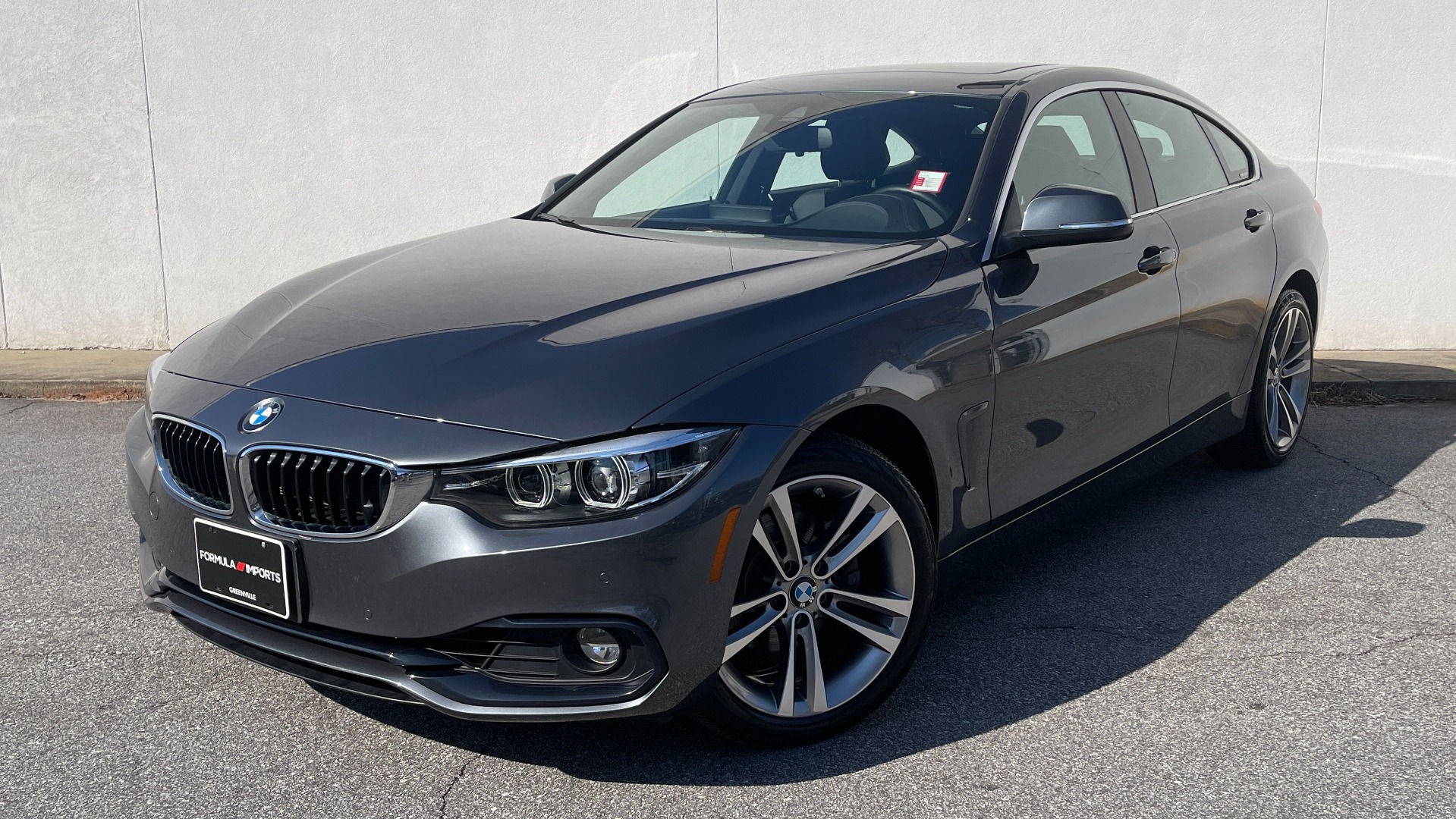 Used 2019 BMW 4 SERIES 430I XDRIVE 2.0L SEDAN / CONV PKG / DRVR ASST / LANE DEPART / BLIND SPOT for sale Sold at Formula Imports in Charlotte NC 28227 1