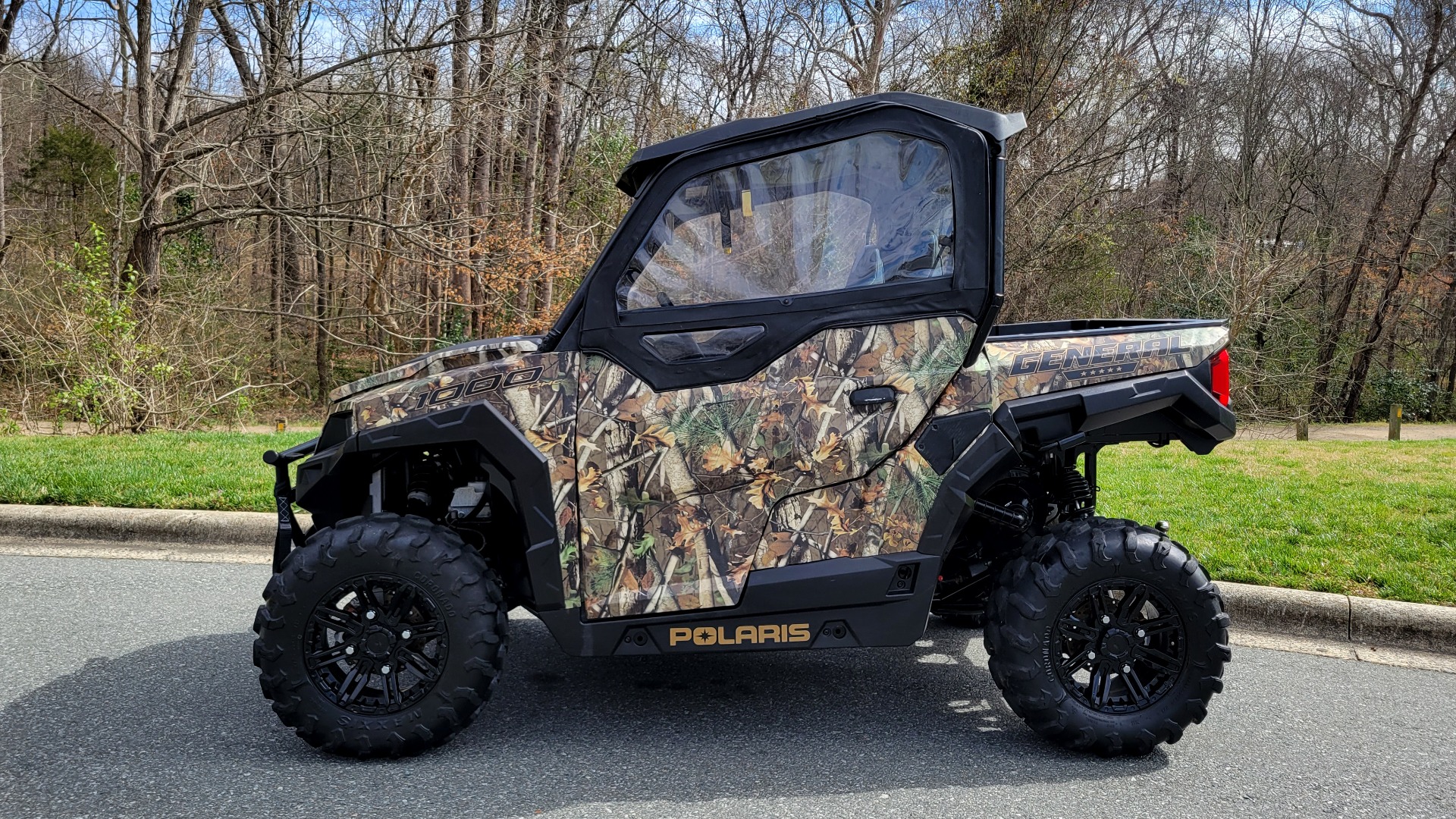 Used 2019 Polaris GENERAL 1000 HUNTER CAMO 100HP / 4X4 / AUTO / 4500LB WINCH / RADIO for sale $18,995 at Formula Imports in Charlotte NC 28227 2