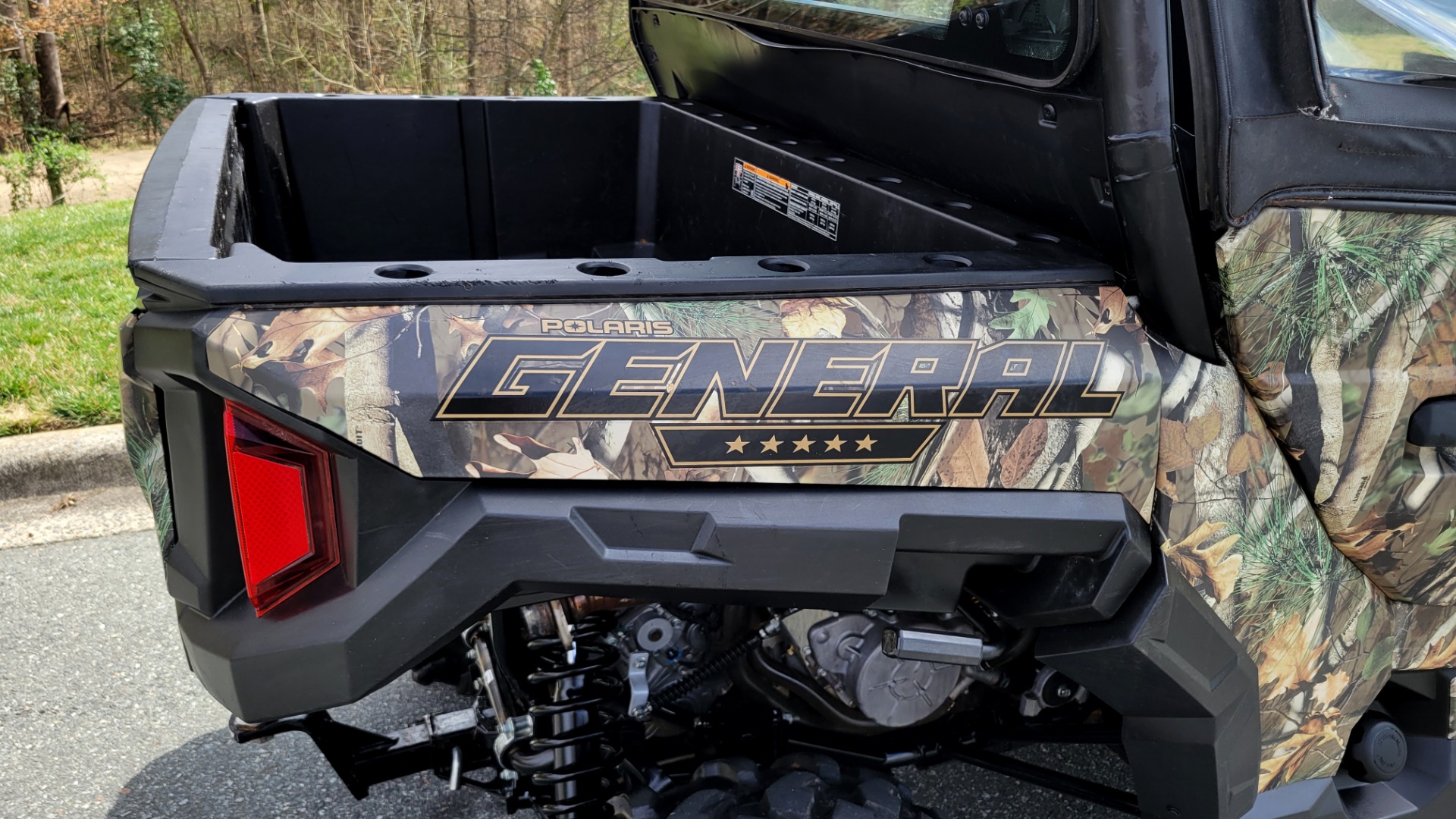 Used 2019 Polaris GENERAL 1000 HUNTER CAMO 100HP / 4X4 / AUTO / 4500LB WINCH / RADIO for sale $18,995 at Formula Imports in Charlotte NC 28227 36