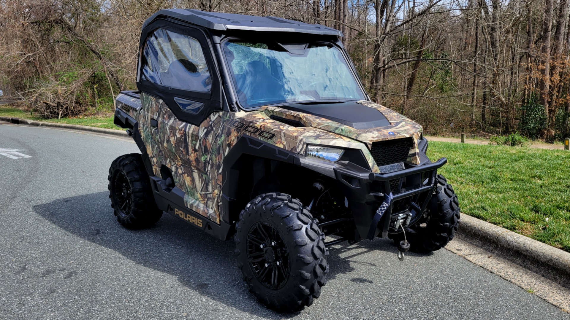 Used 2019 Polaris GENERAL 1000 HUNTER CAMO 100HP / 4X4 / AUTO / 4500LB WINCH / RADIO for sale $18,995 at Formula Imports in Charlotte NC 28227 4