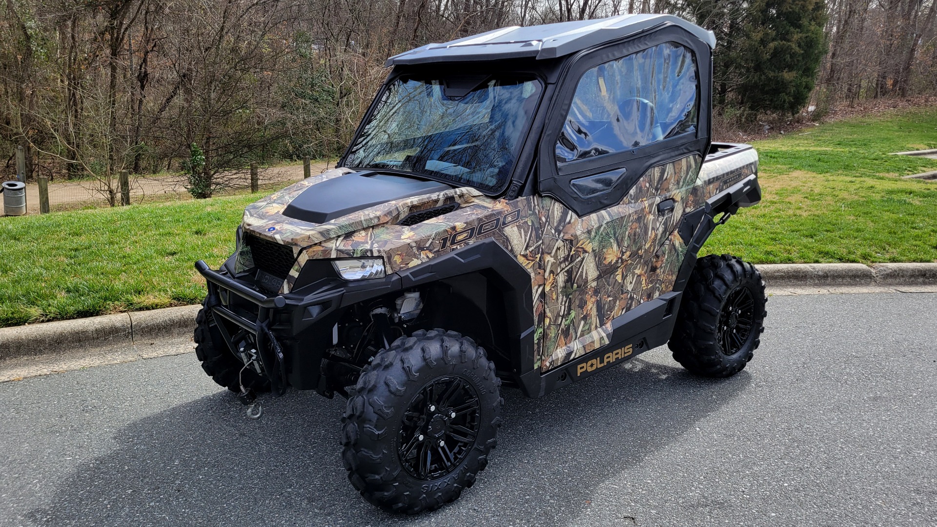 Used 2019 Polaris GENERAL 1000 HUNTER CAMO 100HP / 4X4 / AUTO / 4500LB WINCH / RADIO for sale $18,995 at Formula Imports in Charlotte NC 28227 1
