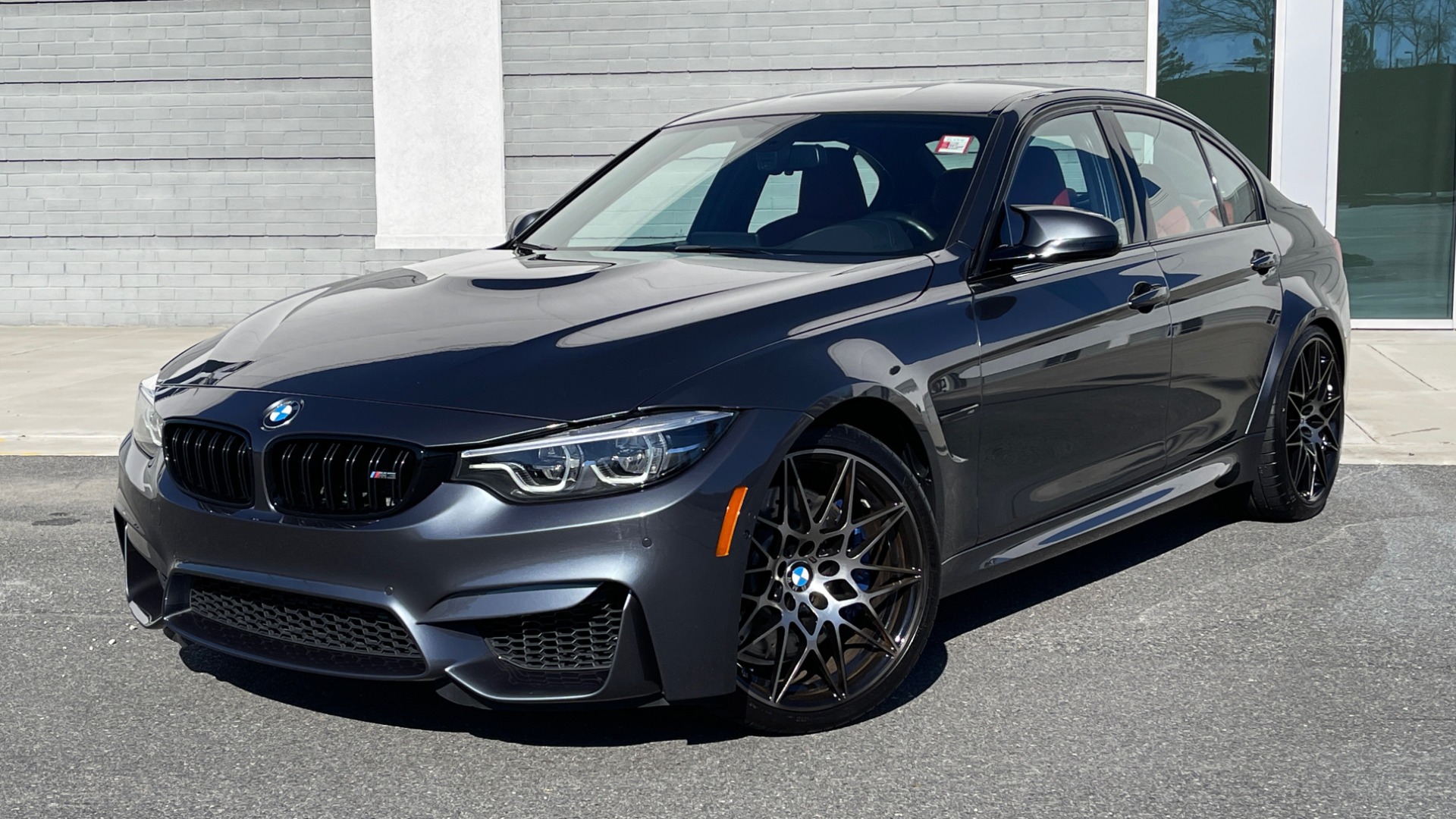 Used 2018 BMW M3 COMPETITION SEDAN / EXEC / PARK DIST / ACTV BLIND SPOT / WIRELESS CHARGING for sale Sold at Formula Imports in Charlotte NC 28227 1