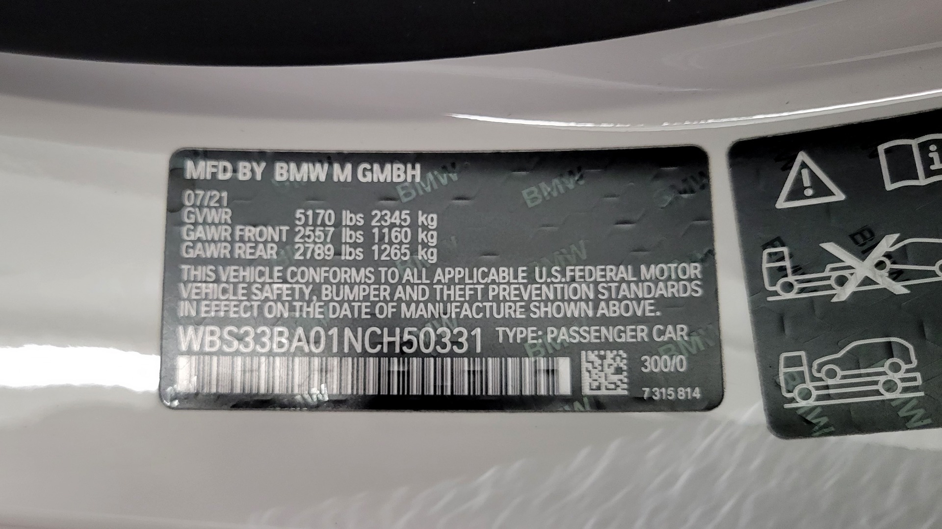 Used 2022 BMW M4 COMPETITION XDRIVE / 3.0L TURBO / 8-SPD AUTO / PARK ASST / REARV for sale Sold at Formula Imports in Charlotte NC 28227 53
