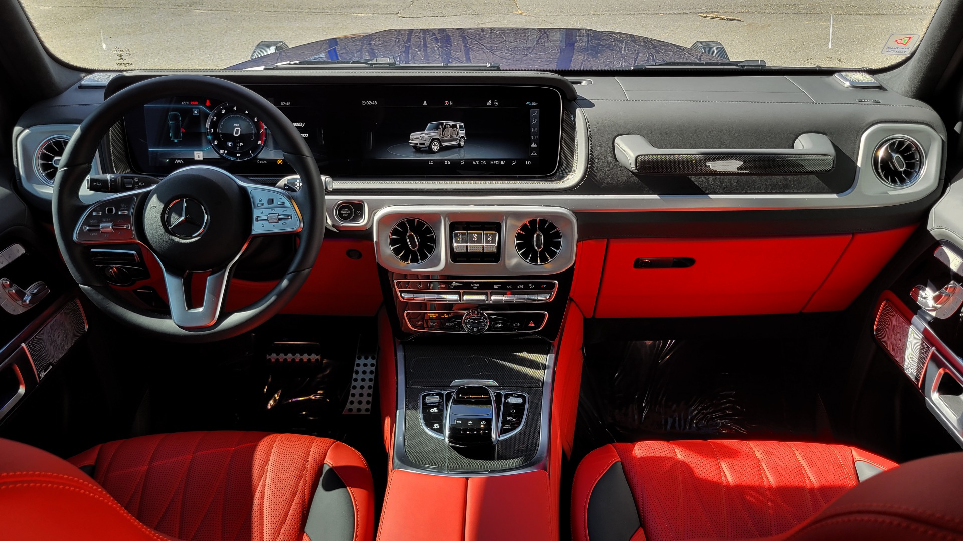 Used 2021 Mercedes-Benz G-CLASS G 550 4MATIC SUV / AMG LINE / EXCLUSIVE INTR / NIGHT PKG PLUS for sale $199,999 at Formula Imports in Charlotte NC 28227 81